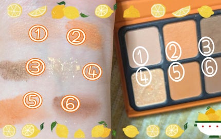 アイカラーパレット/heme/アイシャドウパレットを使ったクチコミ(4枚目)