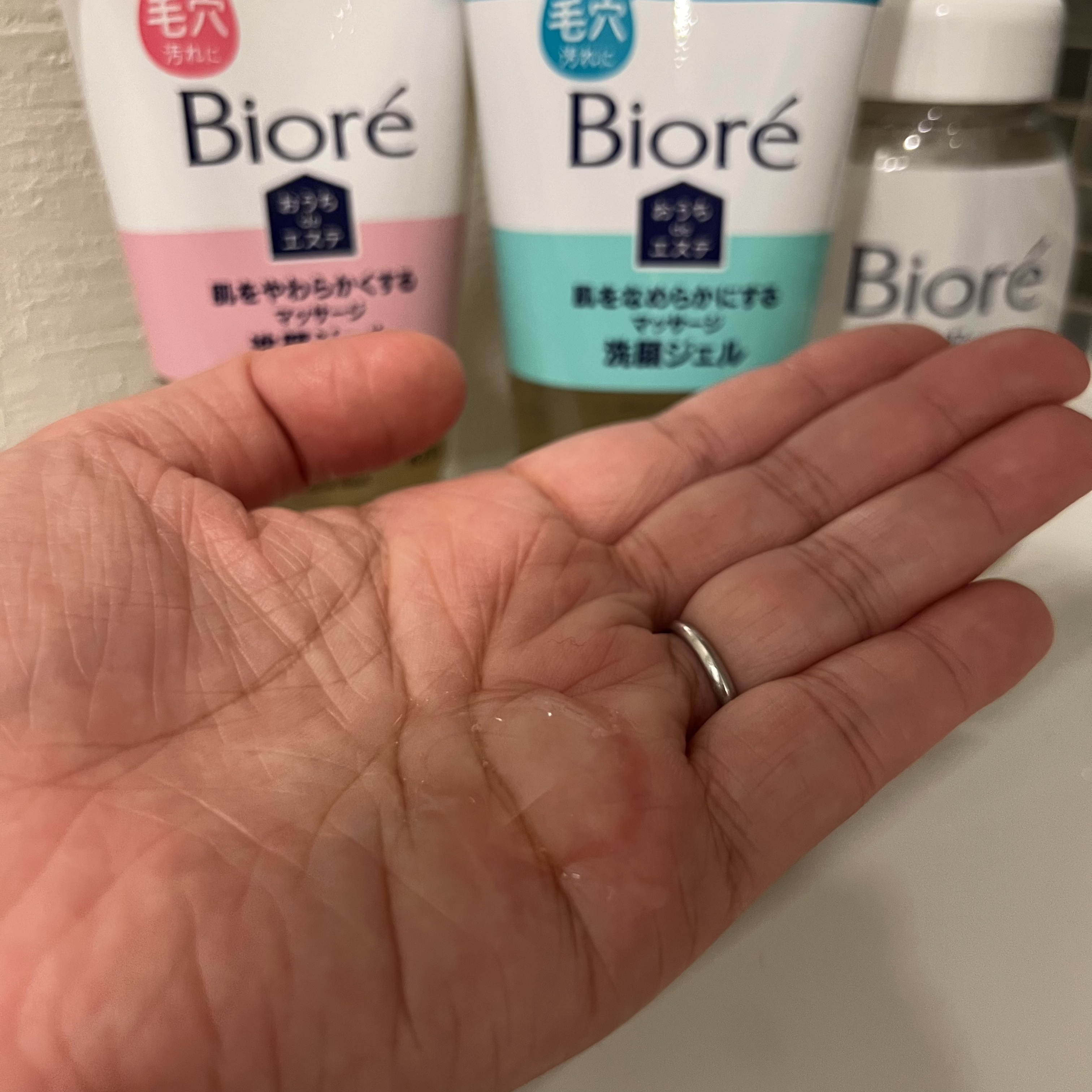 おうちdeエステ 肌をなめらかにする マッサージ洗顔ジェル/ビオレ/その他洗顔料を使ったクチコミ（2枚目）