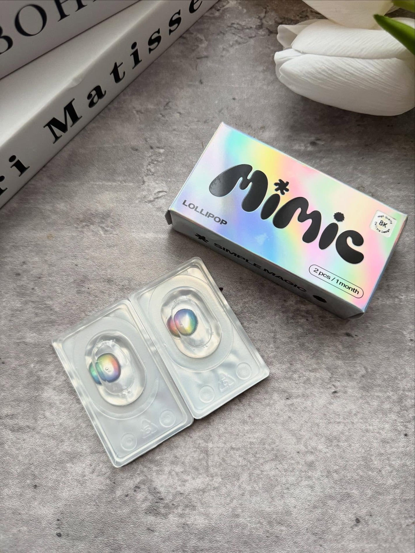 arisya08 on LIPS 「mimicコンタクト👀vividをお試し🌈高発色で華やかな目元..」(2枚目)