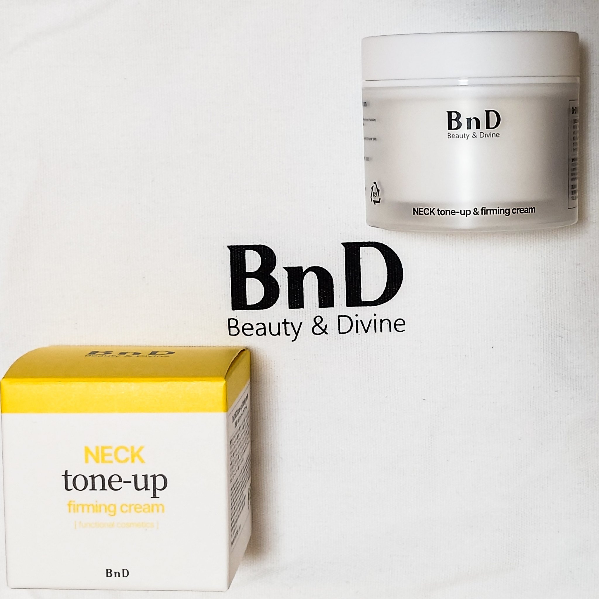 BnD ネックアイロン トーンアップ クリーム/BnD/ネック・デコルテケアを使ったクチコミ（1枚目）