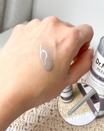 白米ピールショットゴマージュアンプル/Dr.Melaxin/美容液を使ったクチコミ(5枚目)