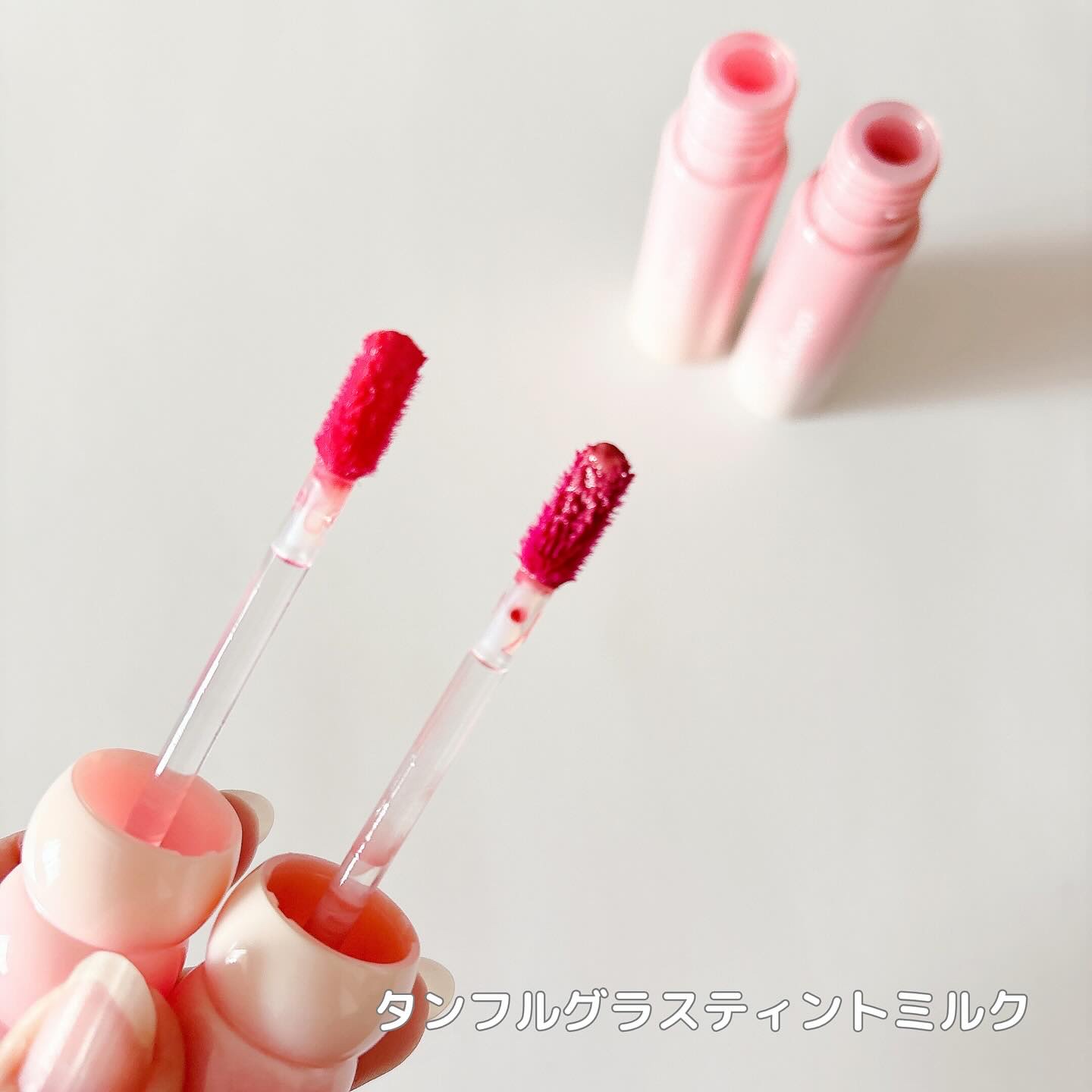 カラーグラム タンフルグラスティントミルク/Colorgram/リップティントを使ったクチコミ（2枚目）