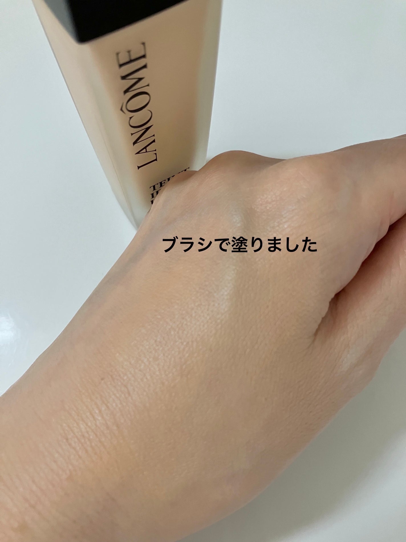 タンイドル ウルトラ ウェア リキッド N/LANCOME/リキッドファンデーションを使ったクチコミ(3枚目)