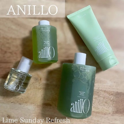 ライムサンデー リフレッシュシャンプー/ANILLO/市販シャンプーを使ったクチコミ(1枚目)