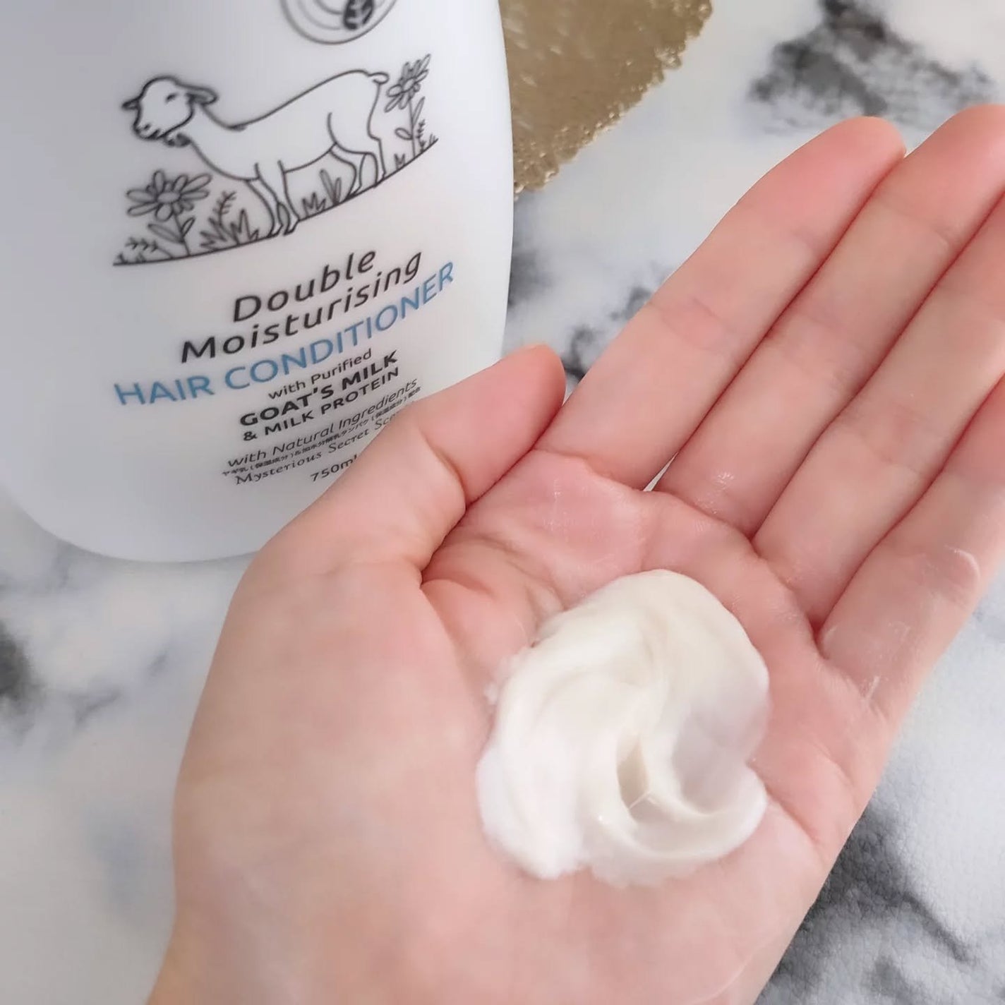 レイヴィー ヘアシャンプー ゴートミルク/Leivy/市販シャンプーを使ったクチコミ(5枚目)