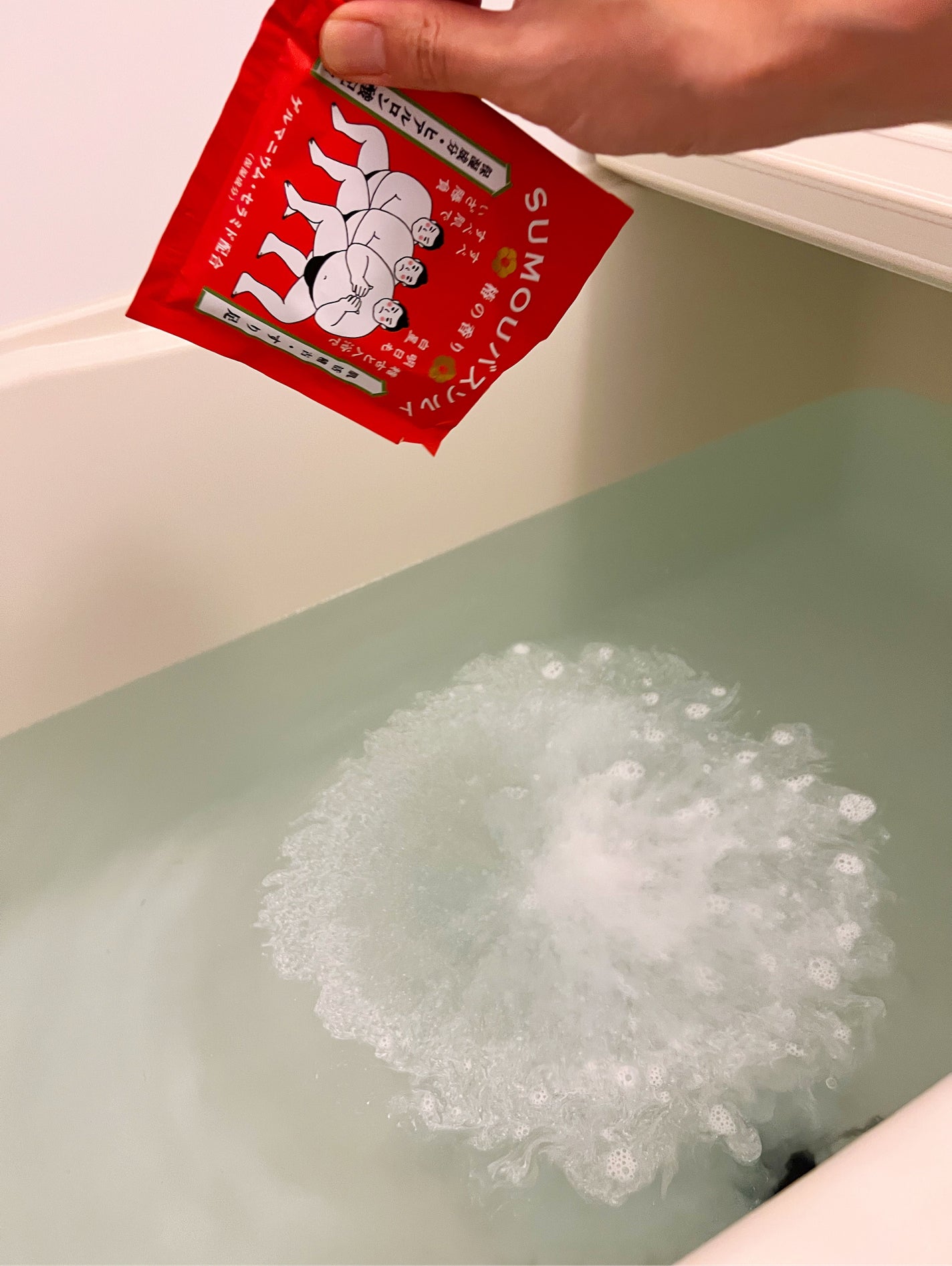 SUMOUバスソルト 椿の香り/charley/無機塩系入浴剤を使ったクチコミ(5枚目)