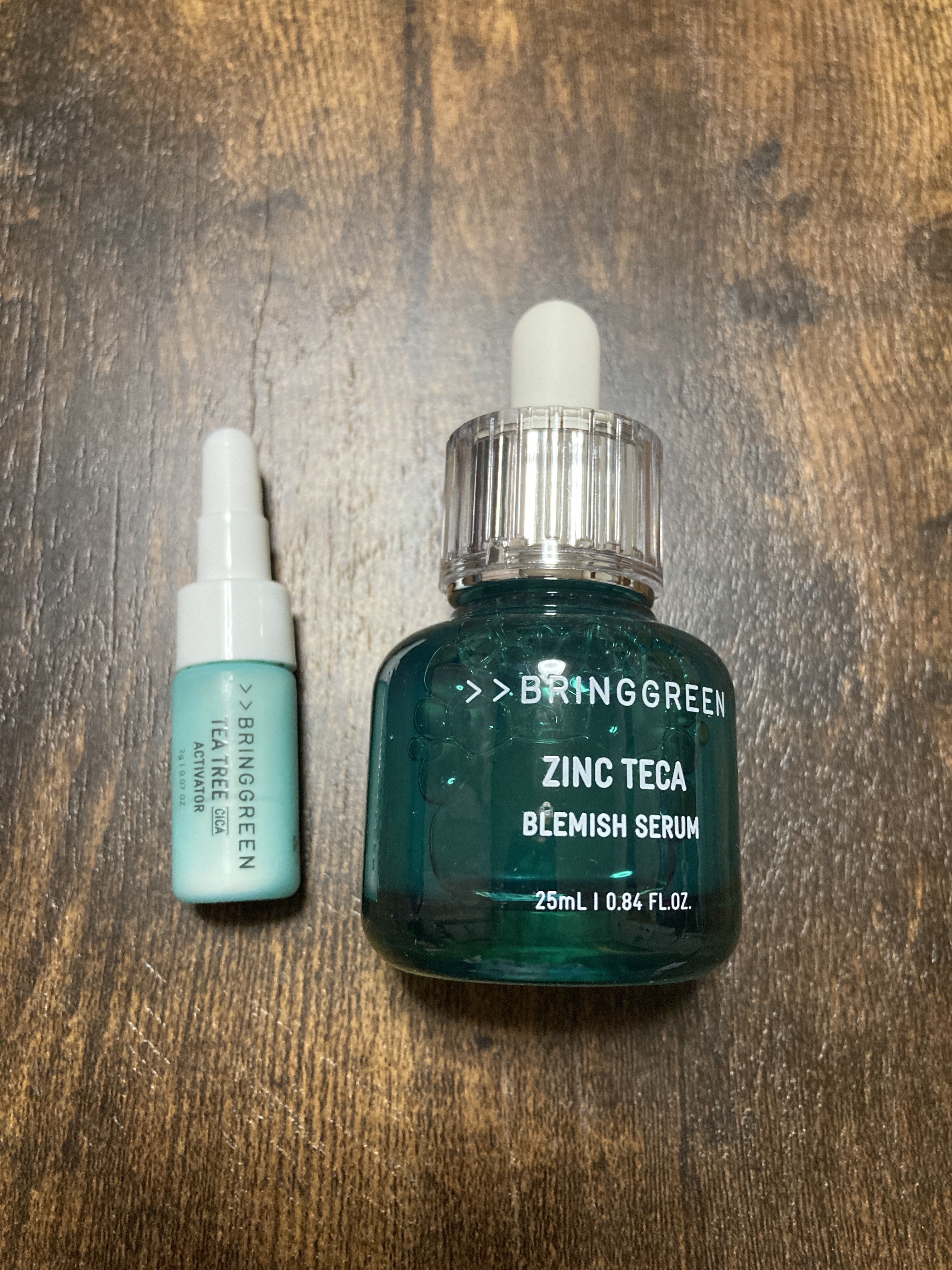ジンクテカBセラムセット/BRING GREEN/スキンケアキットを使ったクチコミ（3枚目）