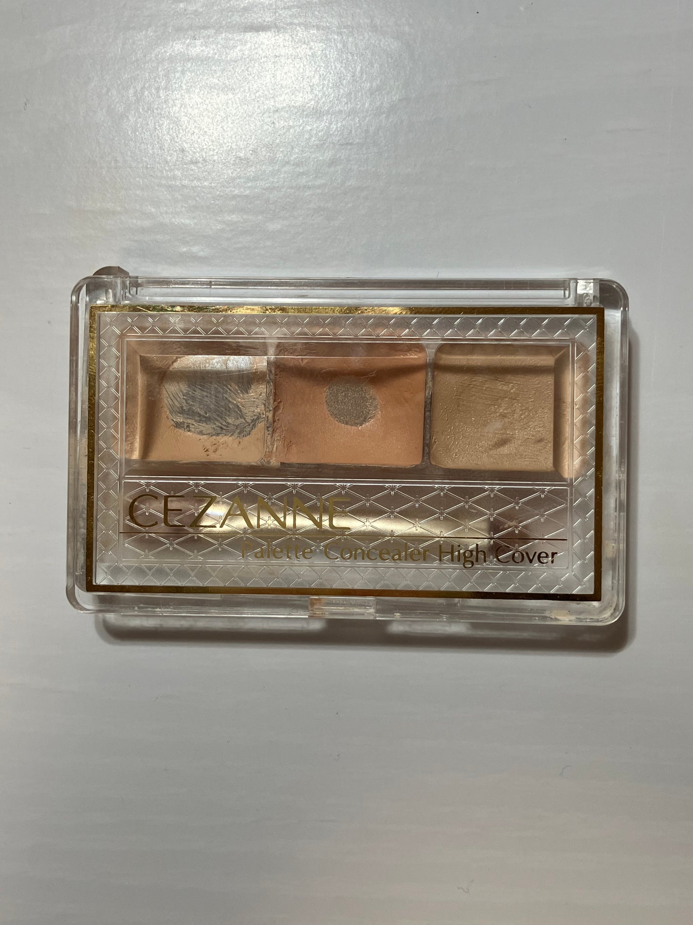 パレットコンシーラー ハイカバー/CEZANNE/パレットコンシーラーを使ったクチコミ(1枚目)