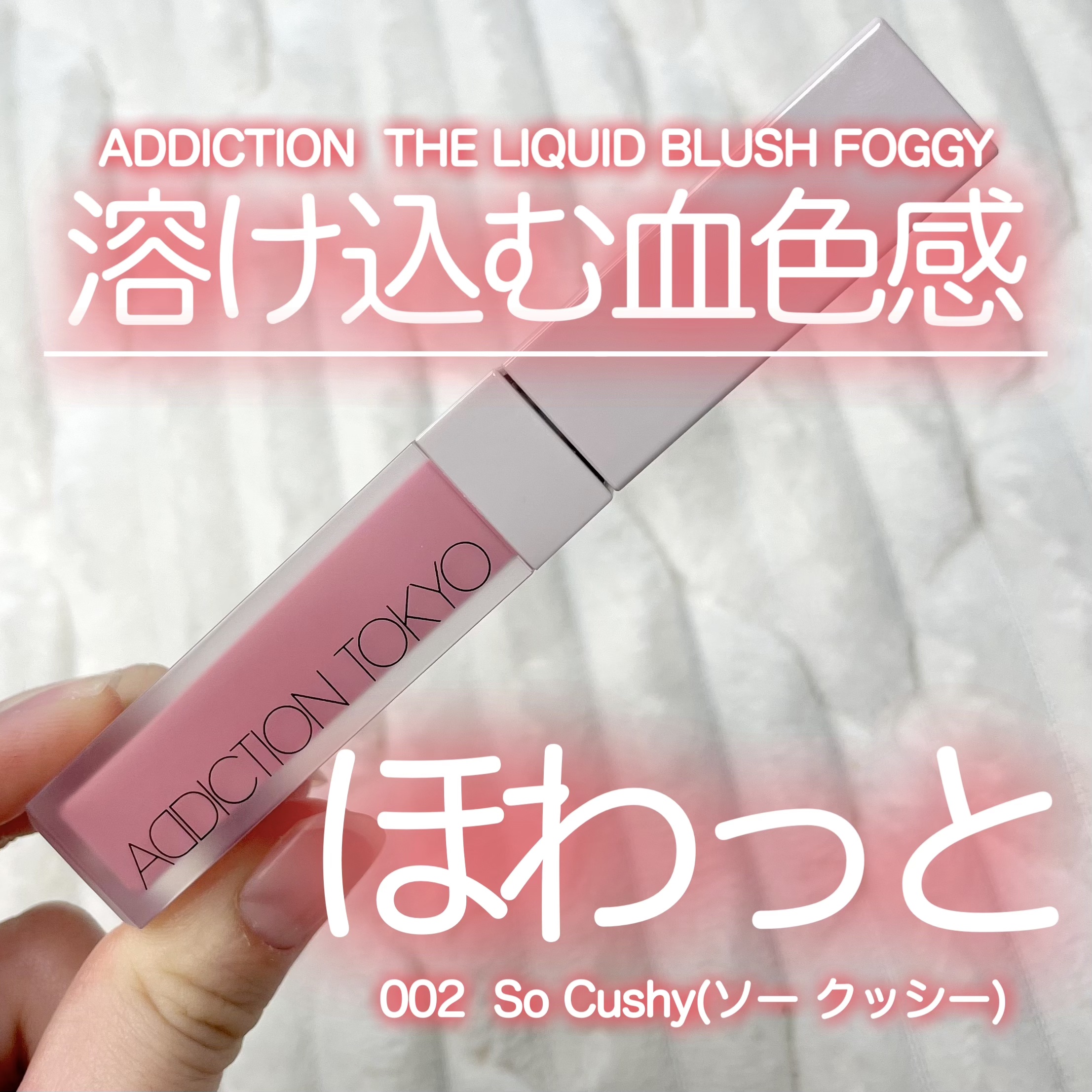 アディクション ザ リキッドブラッシュ フォギー/ADDICTION/リキッドチークを使ったクチコミ（1枚目）