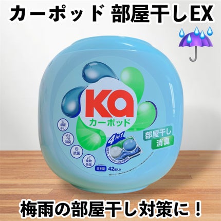 カーポッド/王子製薬/洗濯洗剤を使ったクチコミ(1枚目)