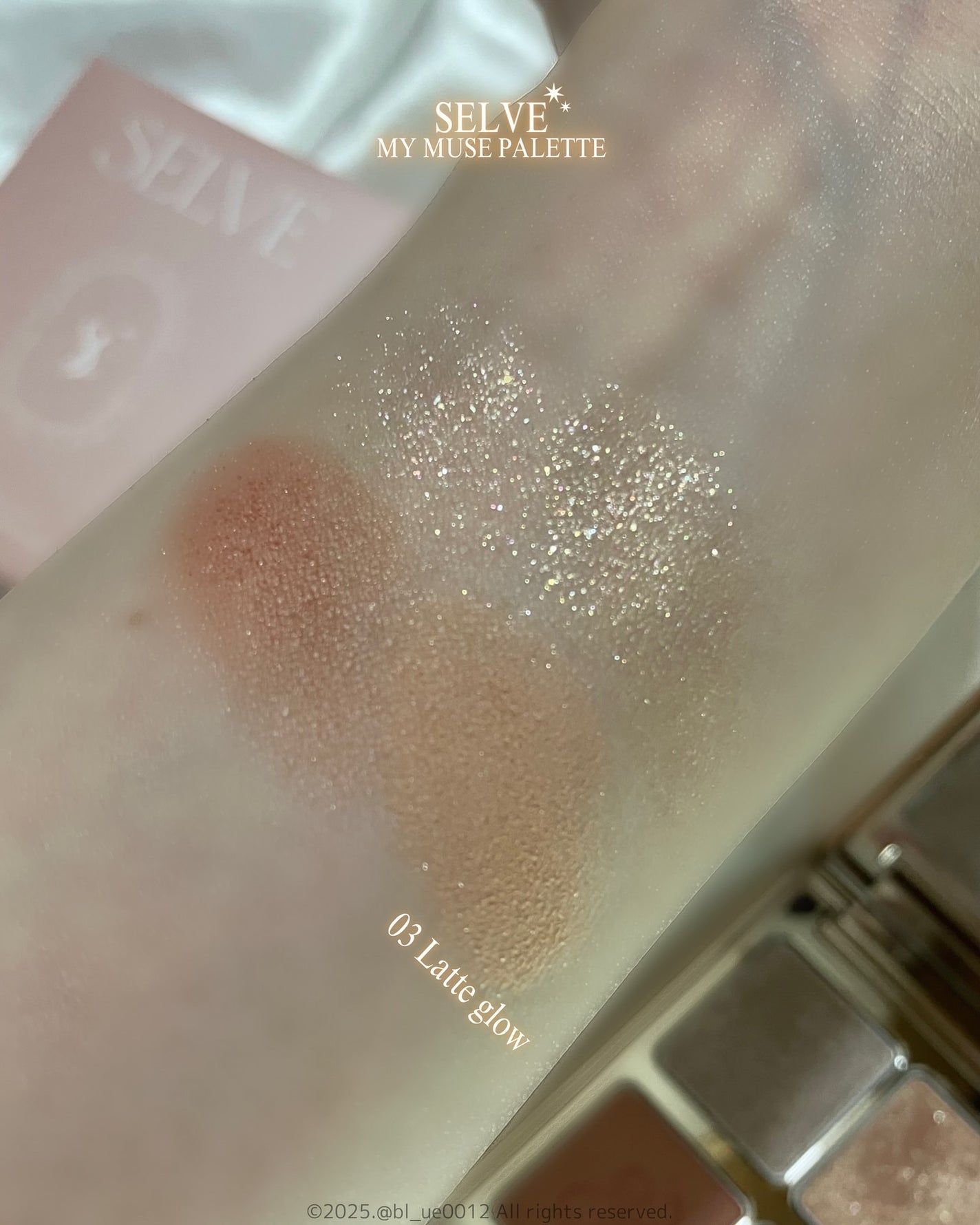 マイミューズパレット/SELVE/アイシャドウパレットを使ったクチコミ(5枚目)