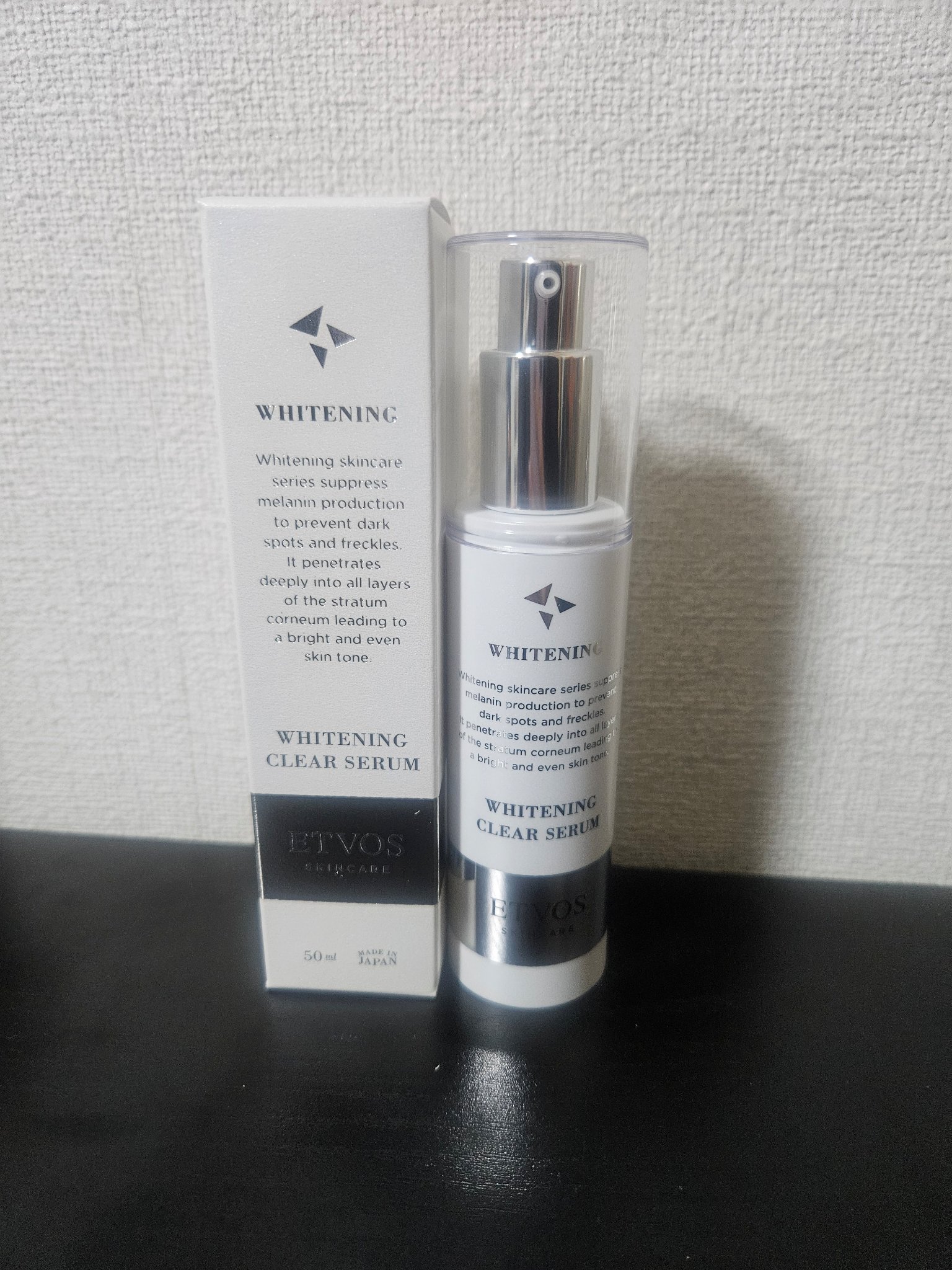 ホワイトニングクリアセラム/エトヴォス/美容液を使ったクチコミ（1枚目）