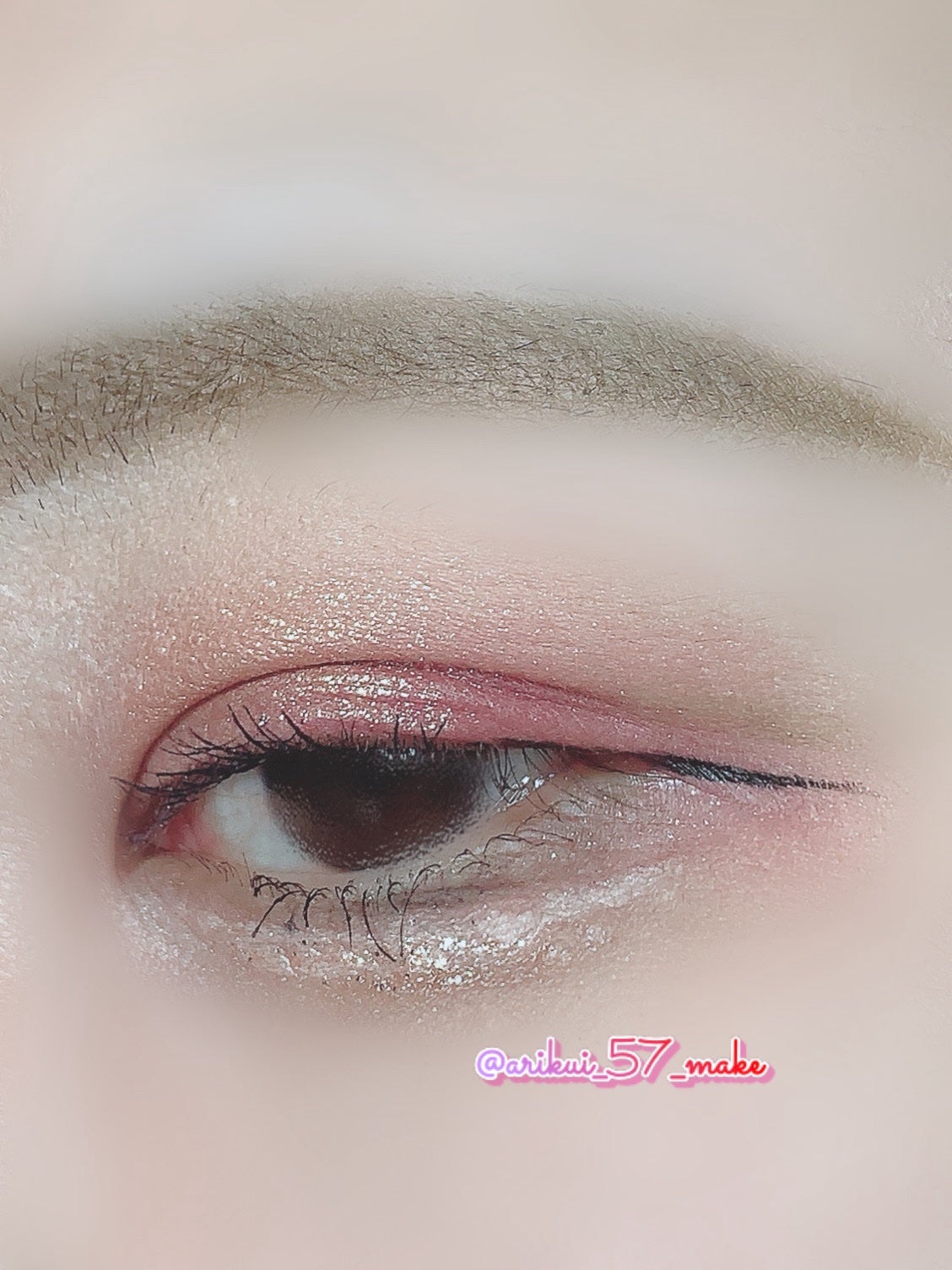 シャイニーシャドウ N/excel/単色アイシャドウを使ったクチコミ(3枚目)