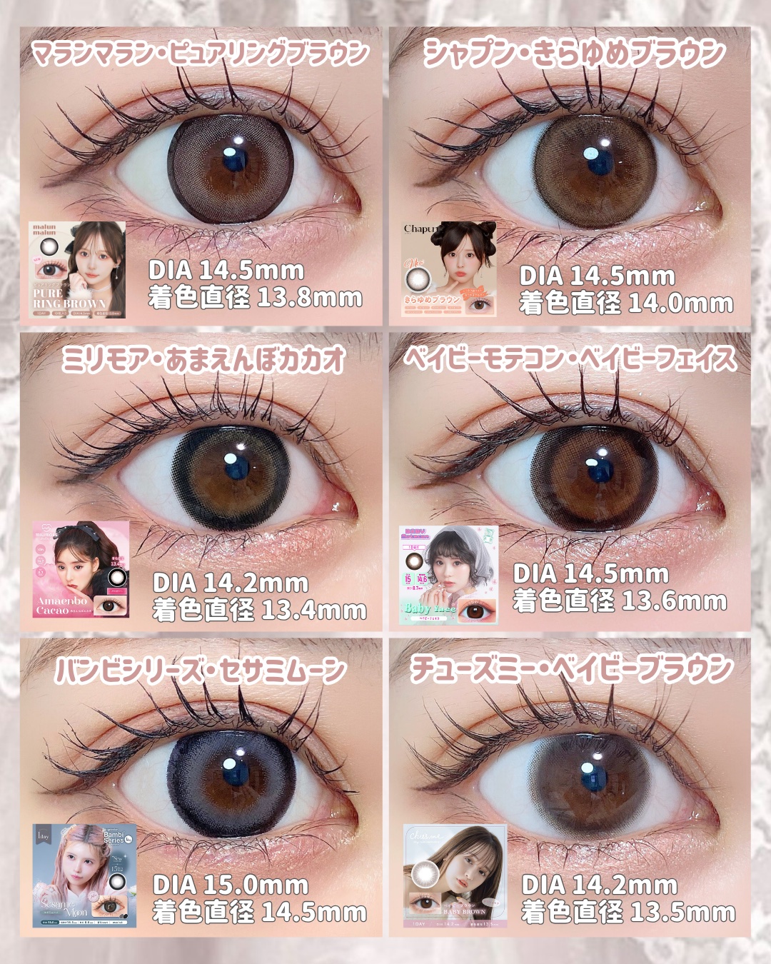 Angelcolor Bambi Series 1day /AngelColor/ワンデー（１DAY）カラコンを使ったクチコミ（2枚目）