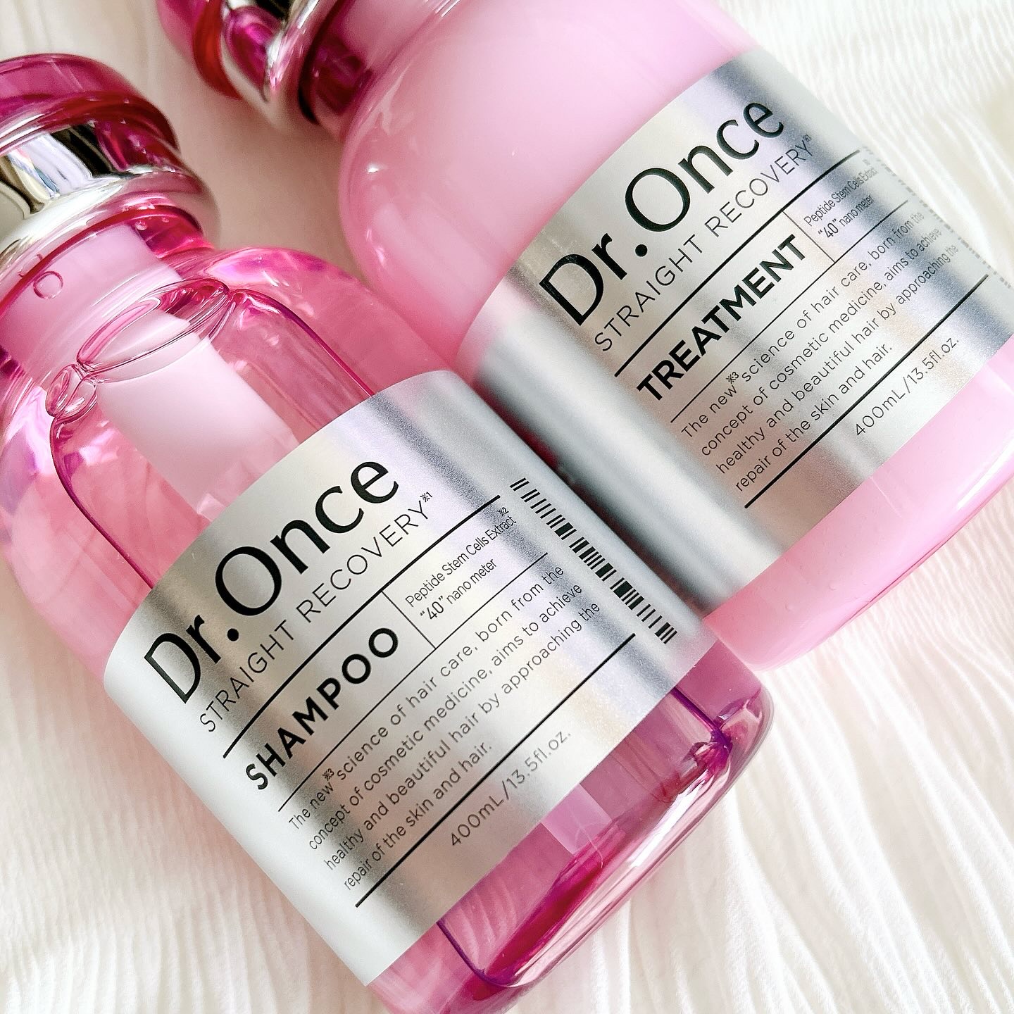 Dr.Once ストレートリカバリー シャンプー/トリートメントのクチコミ「Dr.ONCE 
ストレートリカバリーシャンプー
ストレートリカバリートリートメント

以前、.....」（2枚目）