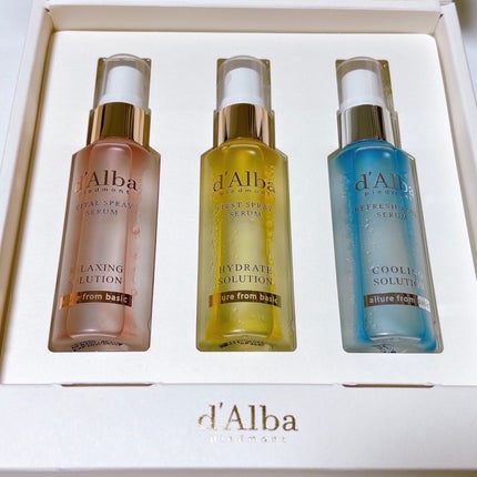 ダルバ ホワイトトリュフファーストスプレーセラム/ダルバ/ミスト状化粧水を使ったクチコミ(5枚目)