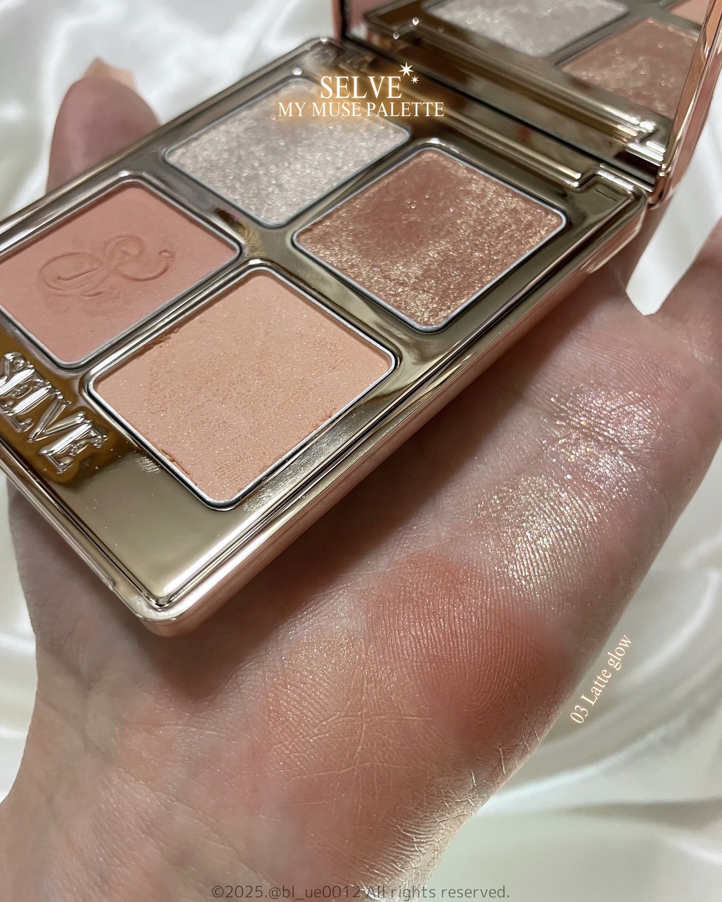 マイミューズパレット/SELVE/アイシャドウパレットを使ったクチコミ(2枚目)