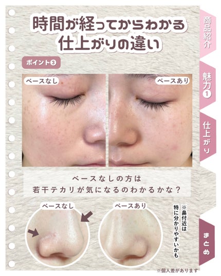 スキンバランシング サンベース/Heart Percent/日焼け止めクリームを使ったクチコミ(5枚目)