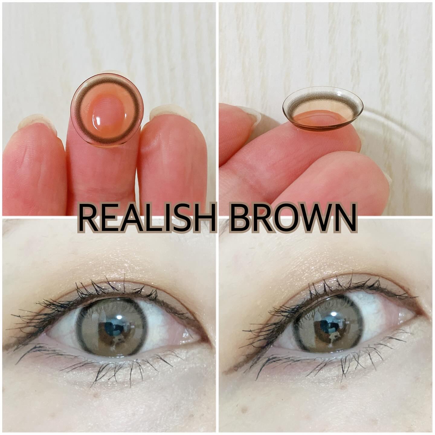 Realish 1day/OLENS/ワンデー（１DAY）カラコンを使ったクチコミ（3枚目）