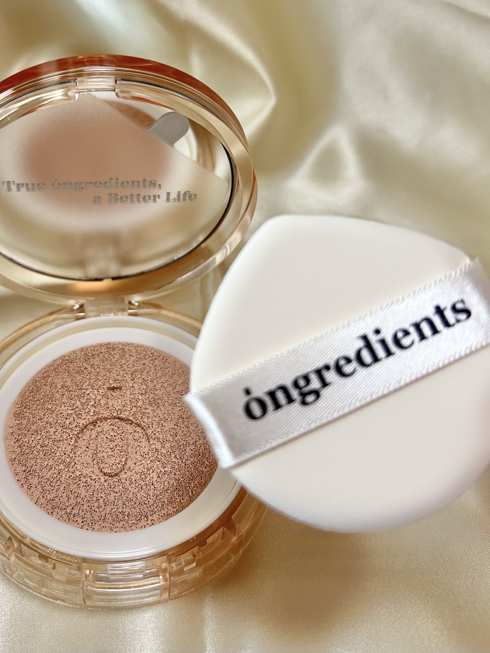 スキンバリアグロウカバークッション/Ongredients/クッションファンデーションを使ったクチコミ（2枚目）