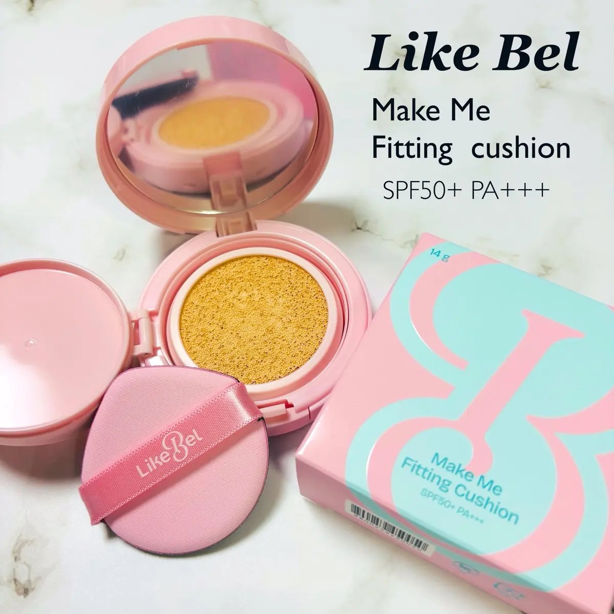 Make Me Fitting Cushion/Likebel/クッションファンデーションを使ったクチコミ（1枚目）