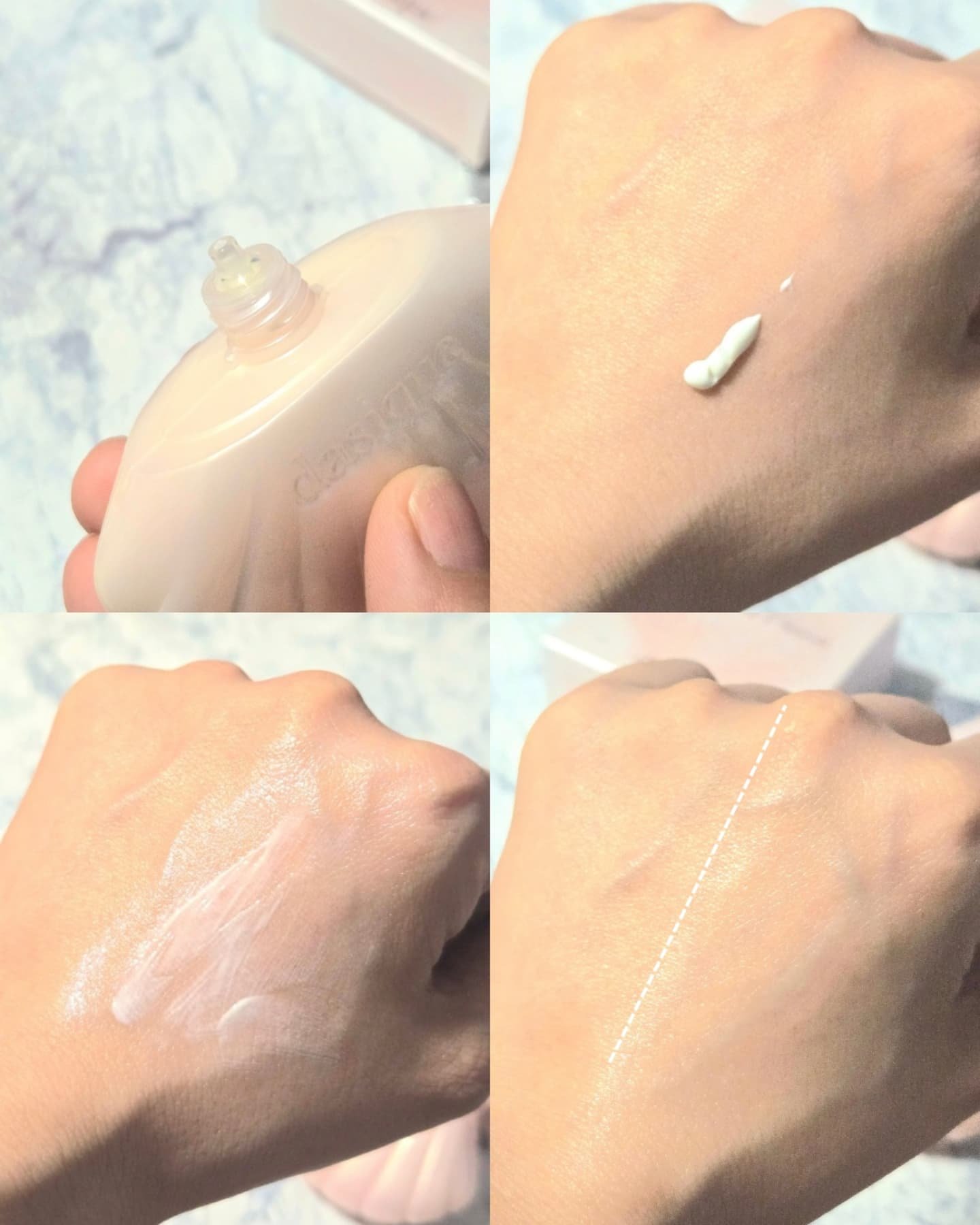 アクアシェルサンクリーム/dasique/日焼け止め・UVケアを使ったクチコミ（3枚目）