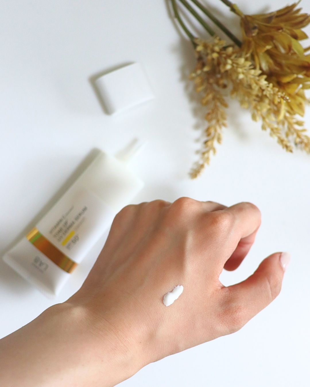 アンレーベル ラボ V トーンアップ UVセラム/unlabel/日焼け止めクリームを使ったクチコミ（2枚目）