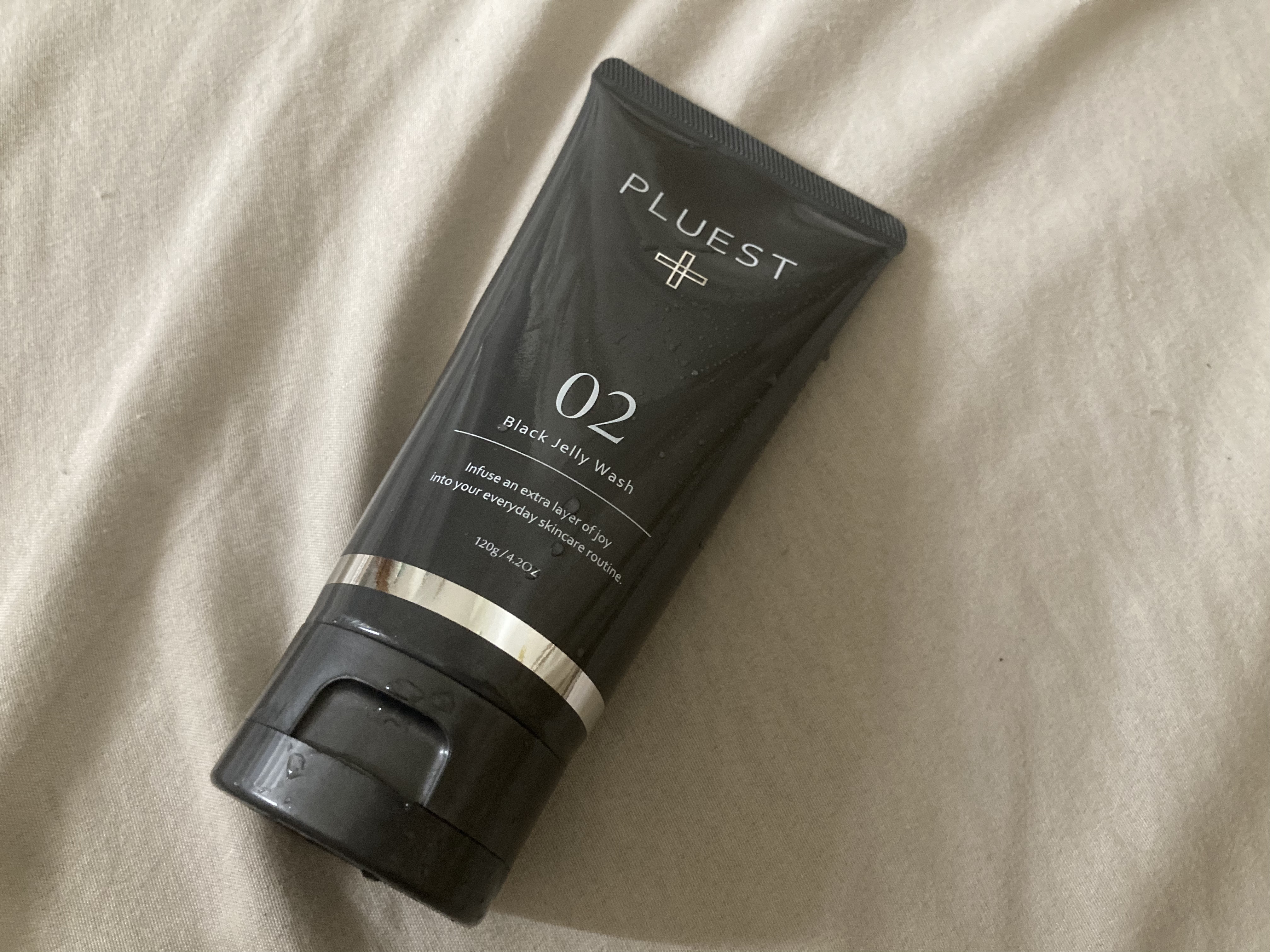 BLACK JELLY WASH（ブラックジェリーウォッシュ）/PLUEST/その他洗顔料を使ったクチコミ（1枚目）