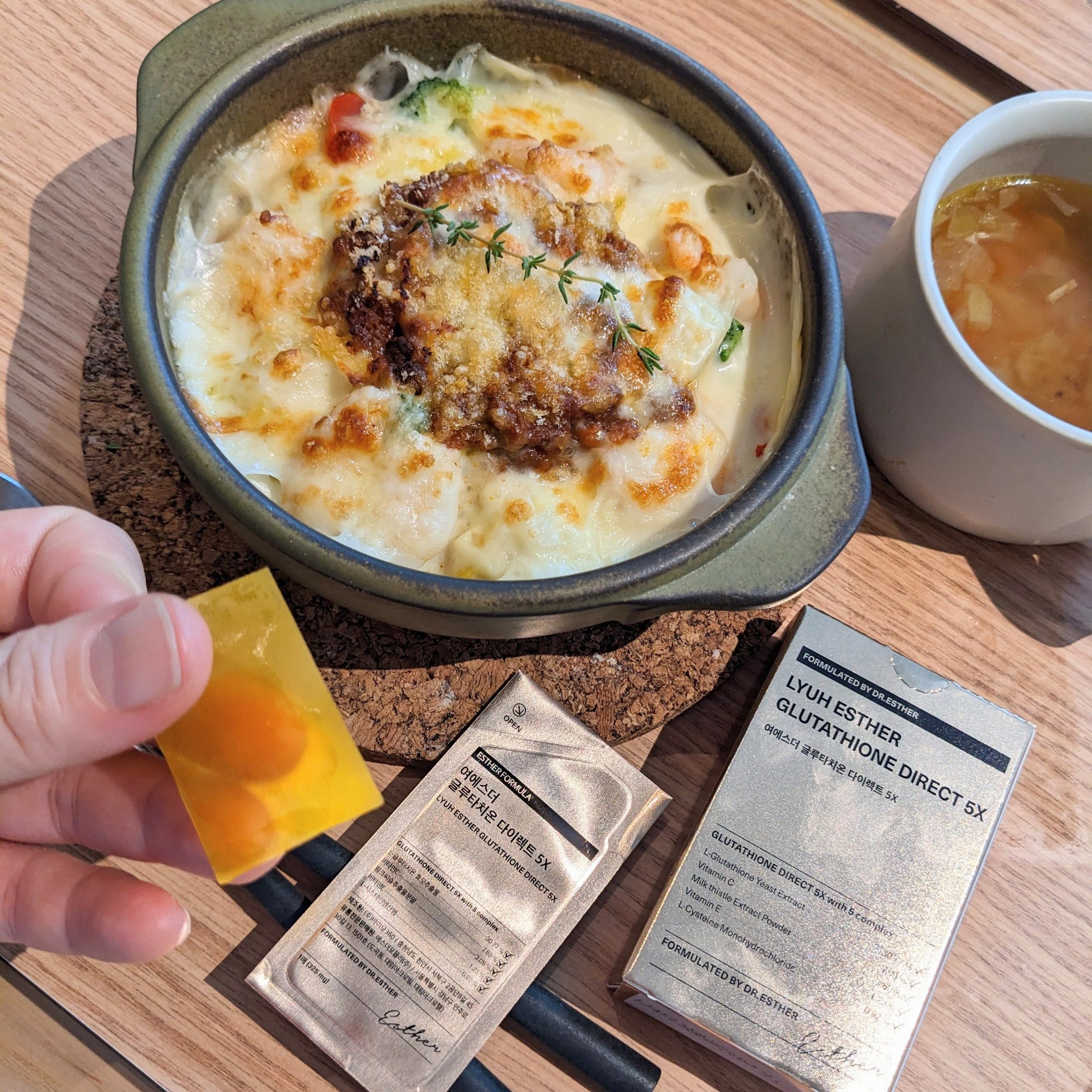 ヨエスターグルタチオンダイレクト５X/ESTHER FORMULA/美容サプリメントを使ったクチコミ（1枚目）