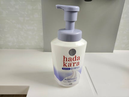 hadakara 泡で出てくる薬用デオドラントボディソープ /hadakara/ボディソープを使ったクチコミ(1枚目)