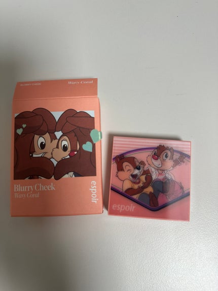 ブラリーチーク(ディズニーエディション)/espoir/チークを使ったクチコミ(1枚目)