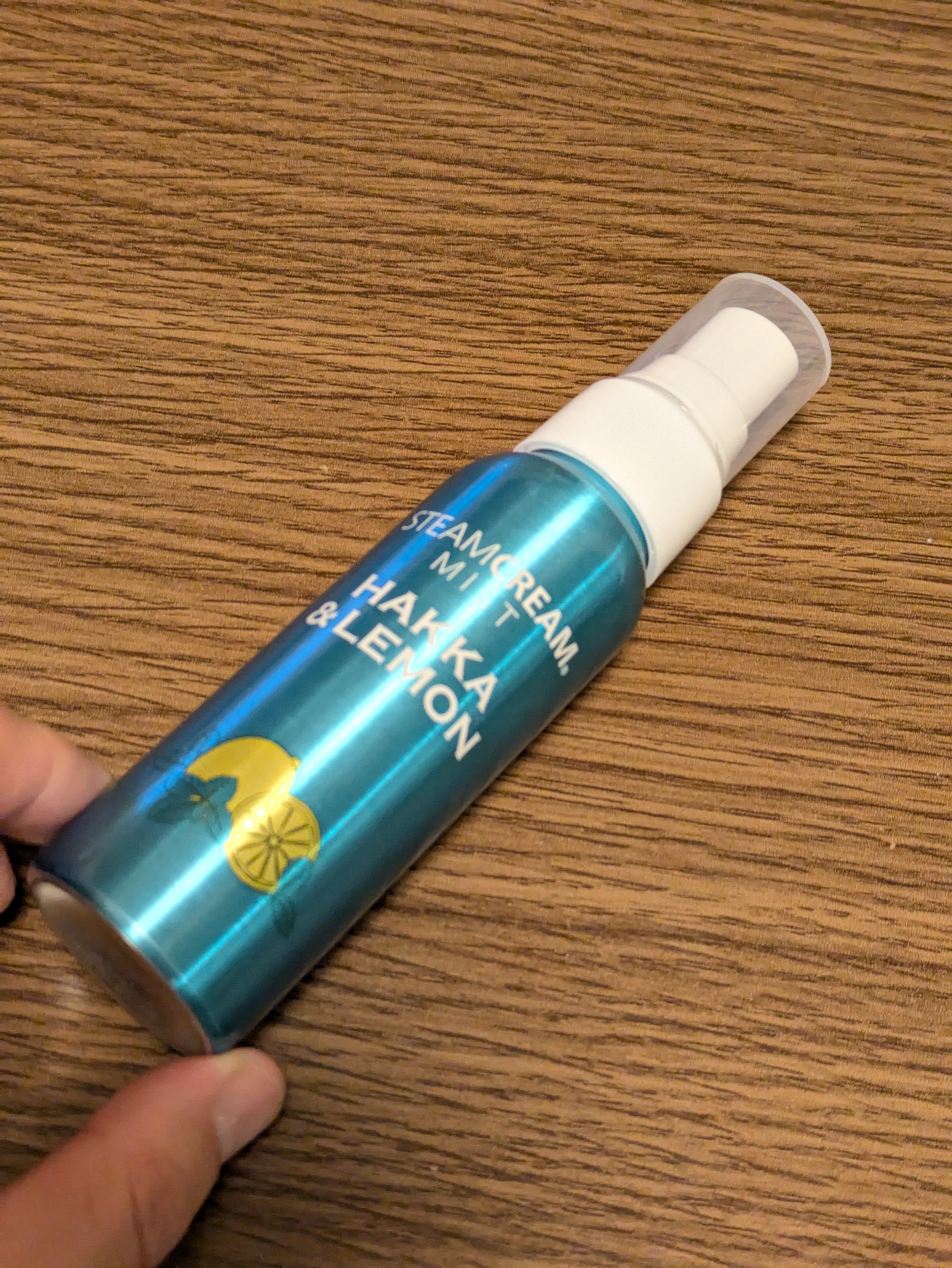 スチームクリーム ハッカ＆アロエ レモン/STEAMCREAM/ボディクリームを使ったクチコミ（2枚目）