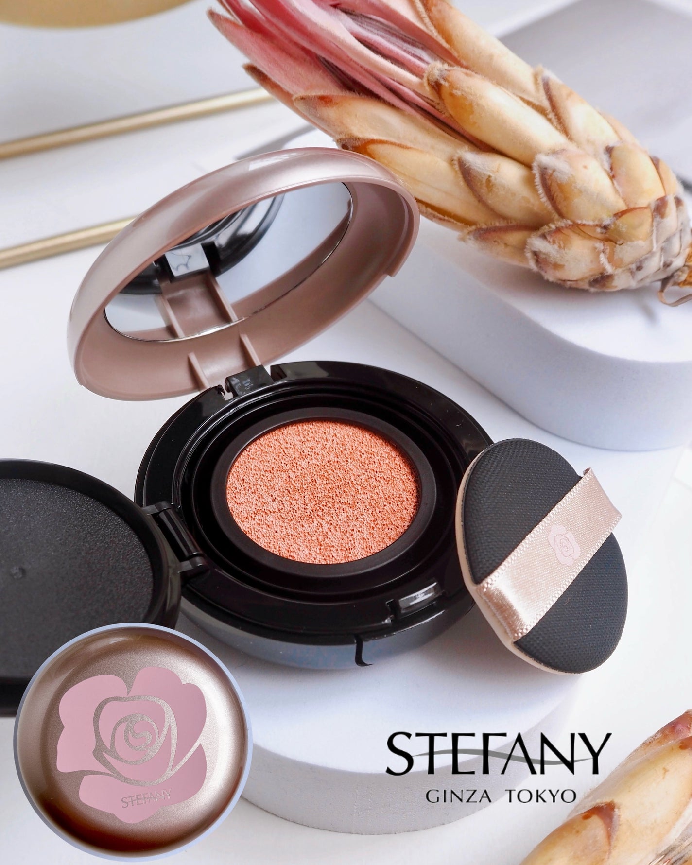 ステファニーピュアカラークッションチーク/ステファニー/リキッドチークを使ったクチコミ(1枚目)