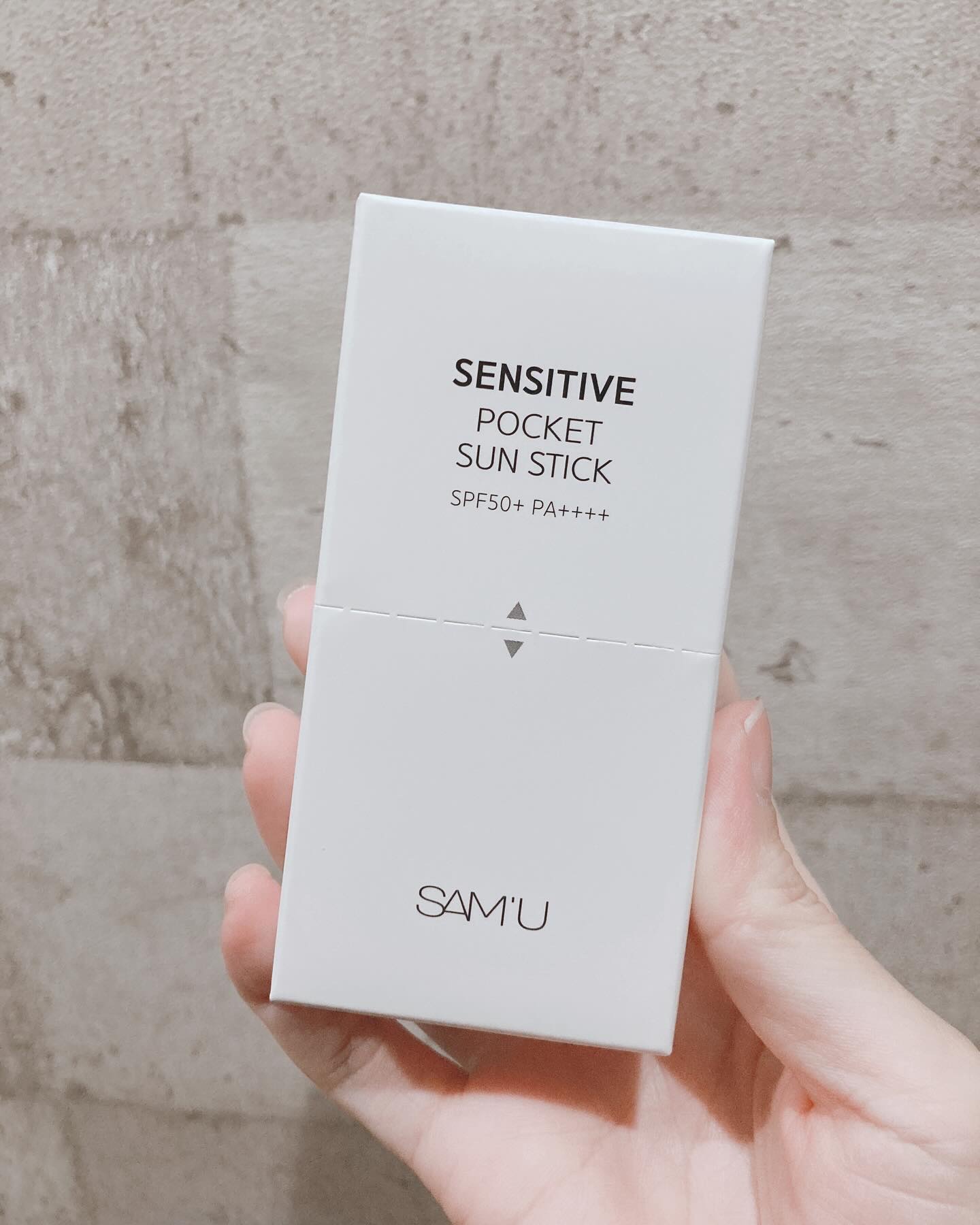 センシティブポケットサンスティック/SAM'U/日焼け止めスティックを使ったクチコミ（2枚目）