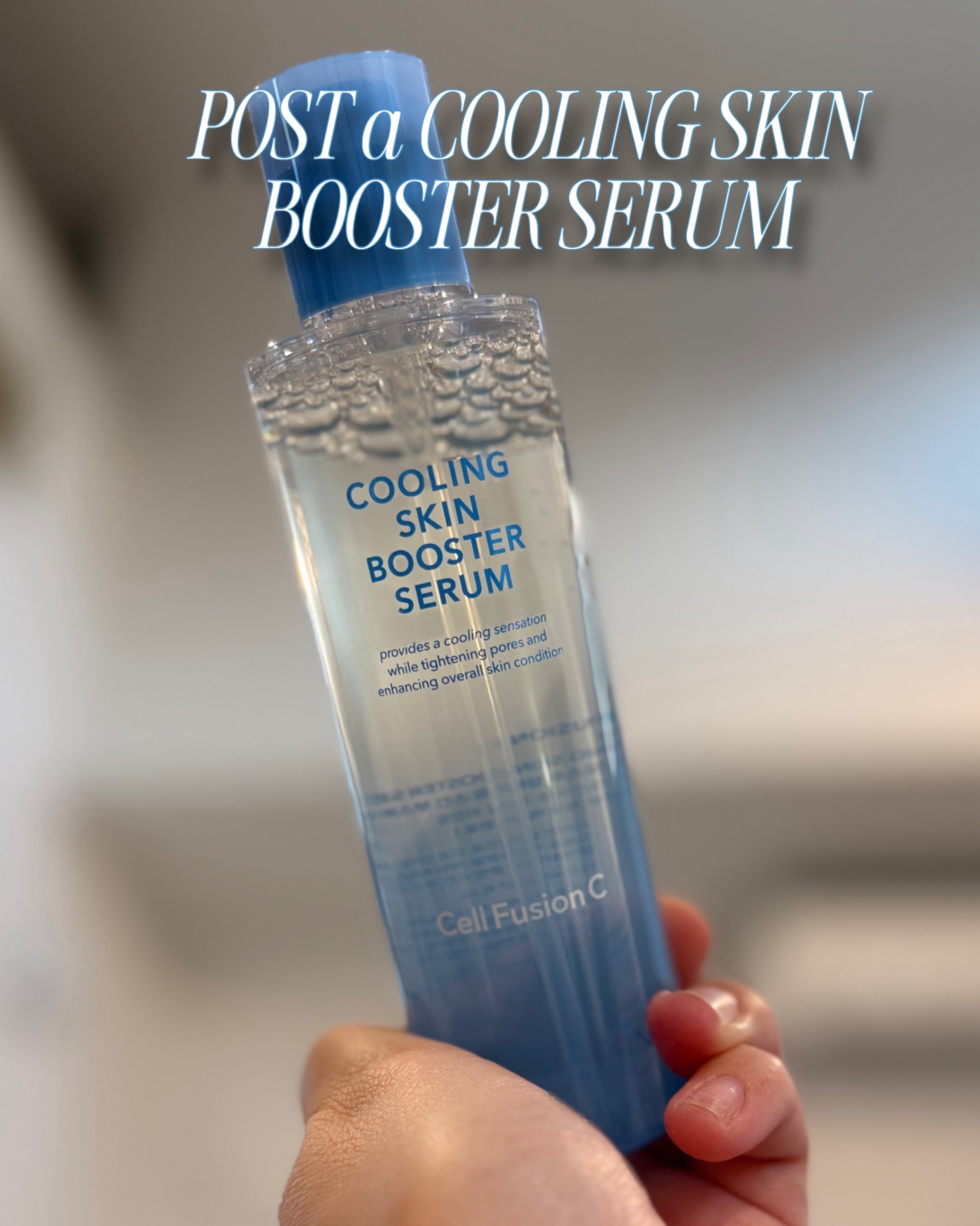 ポストアルファクーリングスキンブースターセラム/Cell Fusion C(セルフュージョンシー)/化粧水を使ったクチコミ（2枚目）