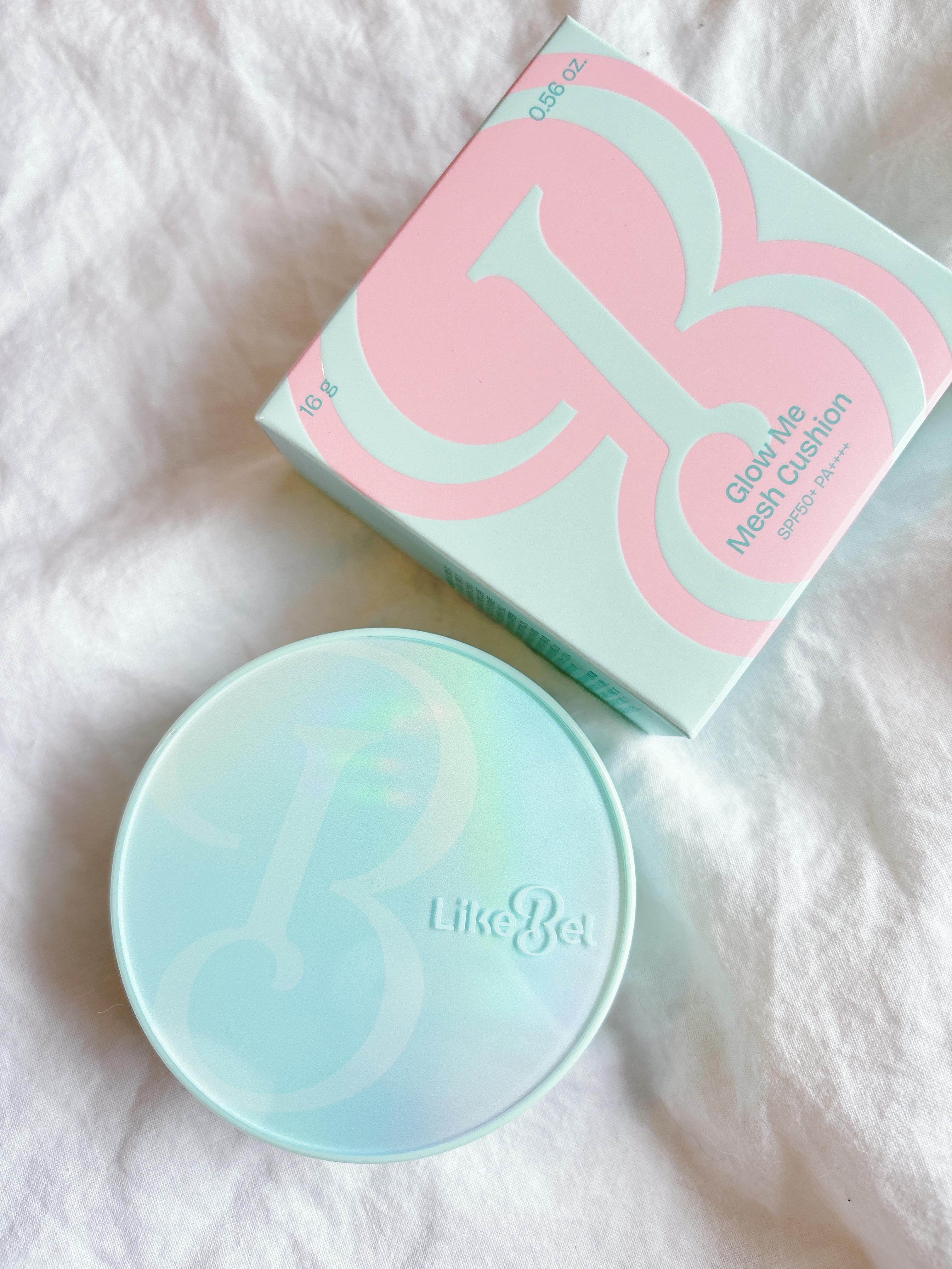 Glow me mesh cushion /Likebel/クッションファンデーションを使ったクチコミ（2枚目）