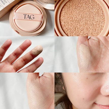 ベルベットカバークッション/TAG/クッションファンデーションを使ったクチコミ(2枚目)