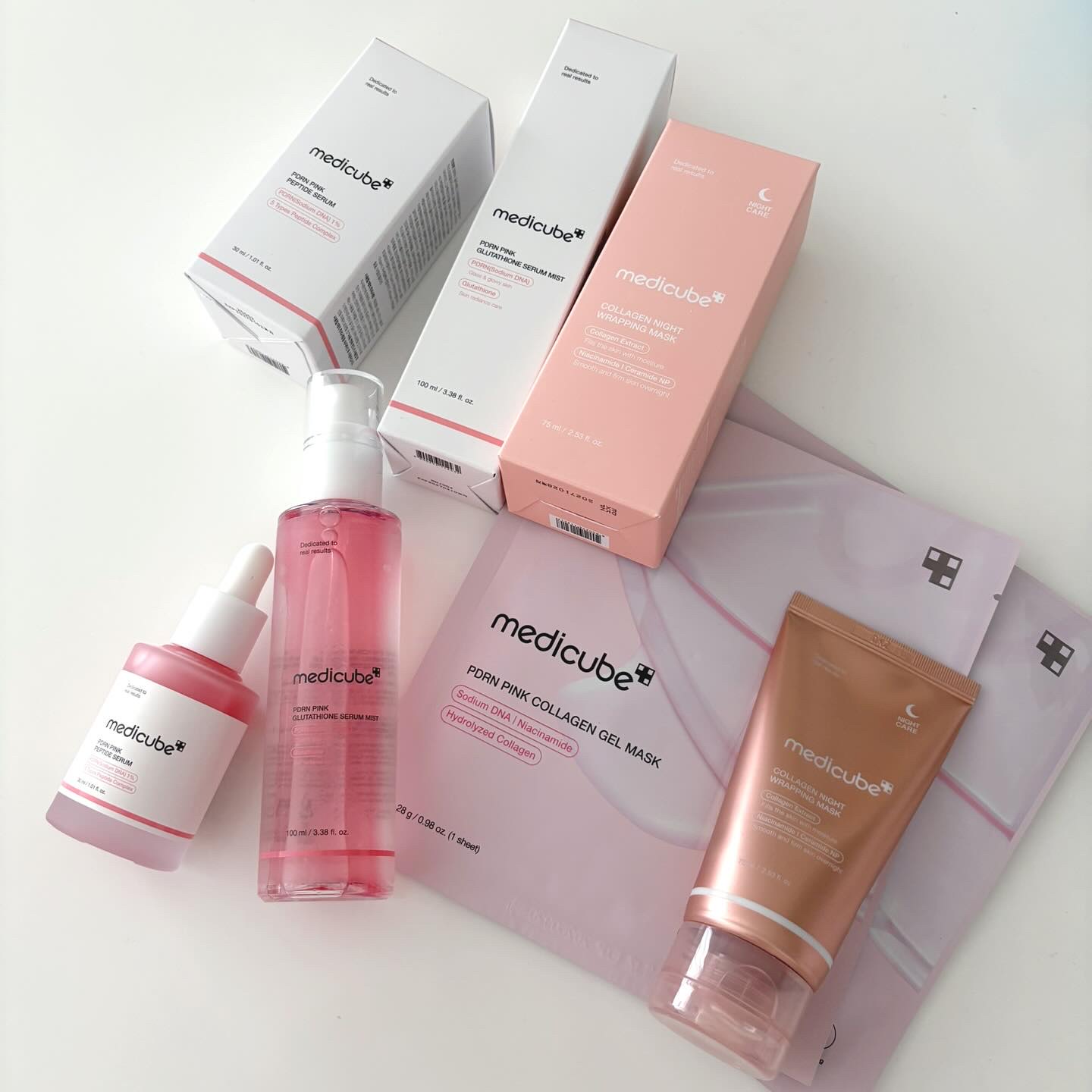 PDRNピンクコラーゲンゲルマスク/MEDICUBE/シートマスク・パックを使ったクチコミ（1枚目）