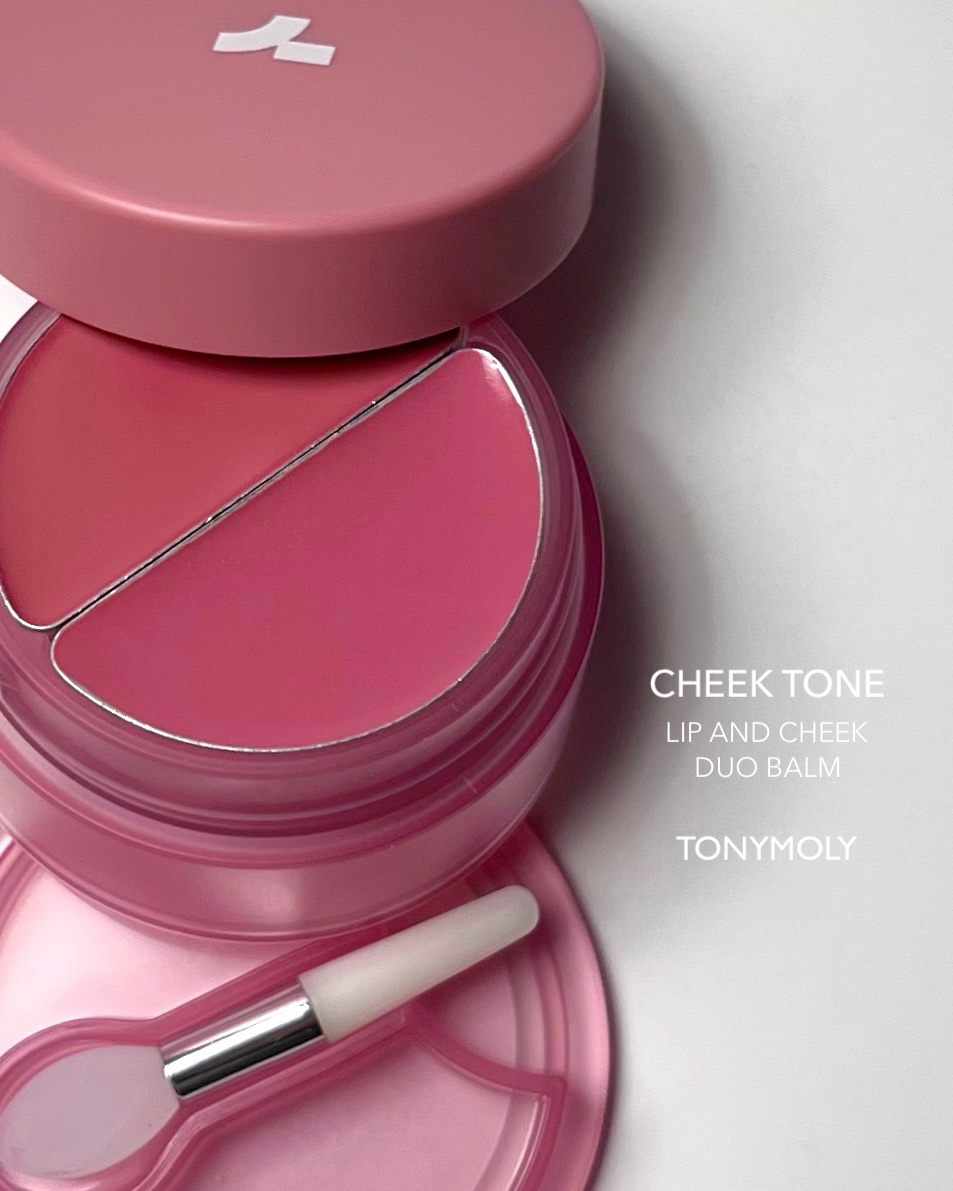 チークトーン リップ＆チーク デュオバーム/TONYMOLY/口紅を使ったクチコミ（1枚目）