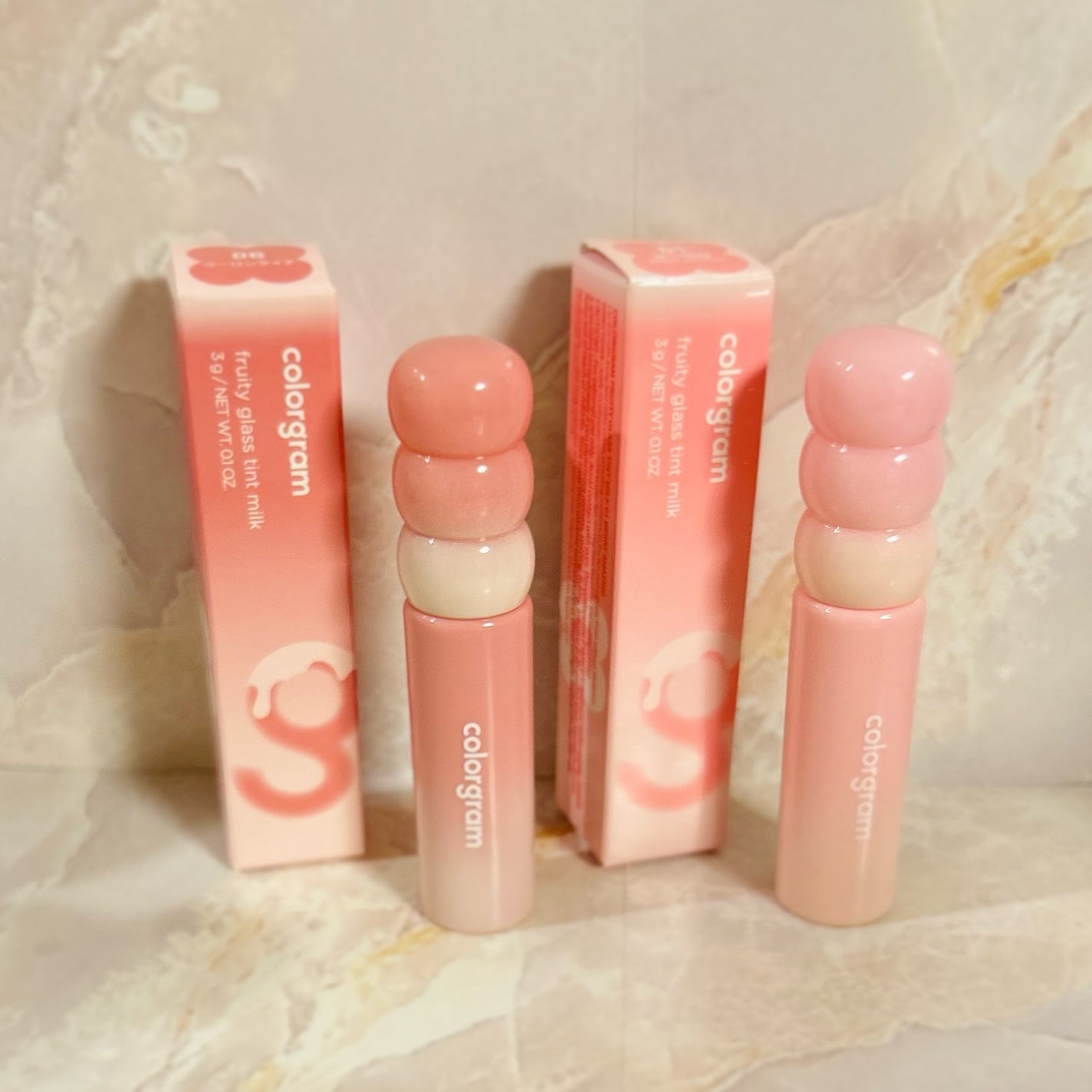 カラーグラム タンフルグラスティントミルク/Colorgram/リップティントを使ったクチコミ(1枚目)