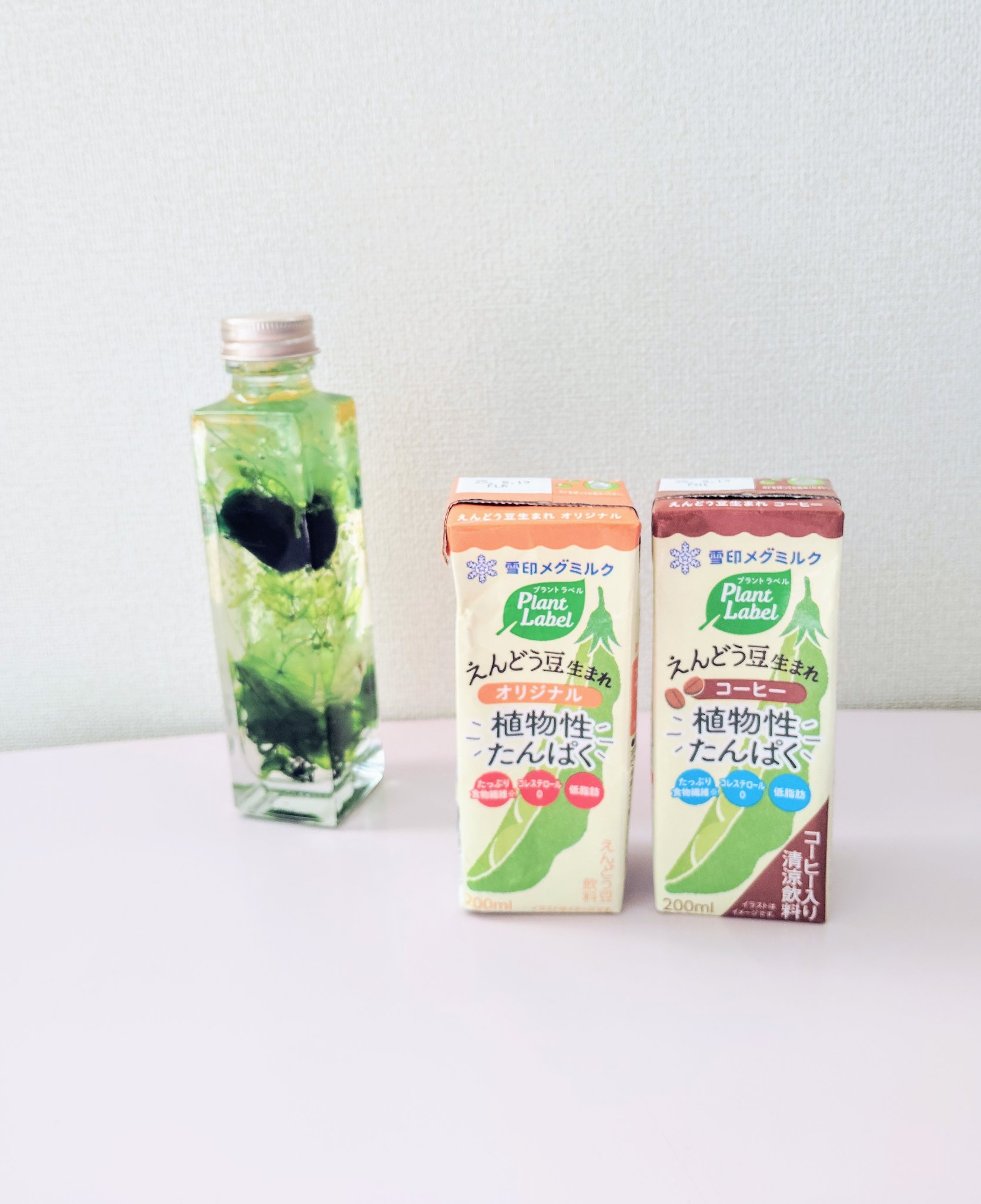 プラントラベルえんどう豆生まれオリジナル/雪印メグミルク/その他ドリンクを使ったクチコミ（2枚目）