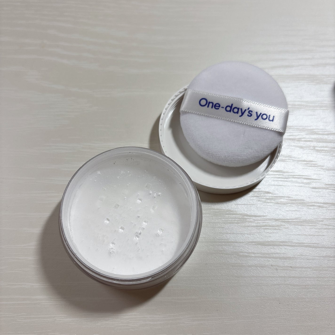 ポアセバムパウダー/One-day's you/ルースパウダーを使ったクチコミ(3枚目)