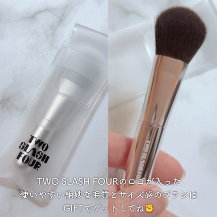 オールオーバーフェイスブラッシュ/TWO SLASH FOUR/パウダーチークを使ったクチコミ(4枚目)