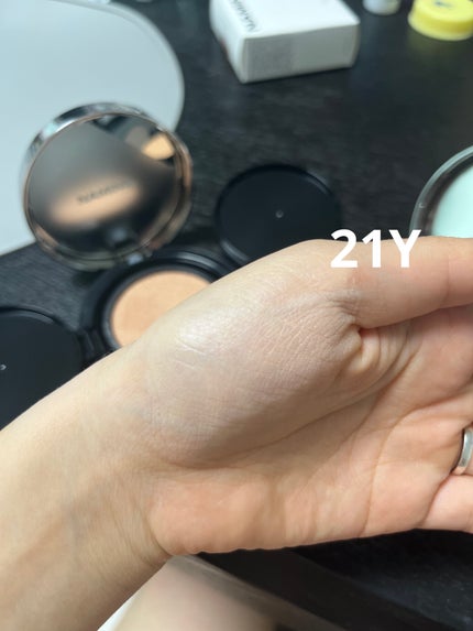 ネーミング レイヤード フィットクッション/NAMING./クッションファンデーションを使ったクチコミ(4枚目)