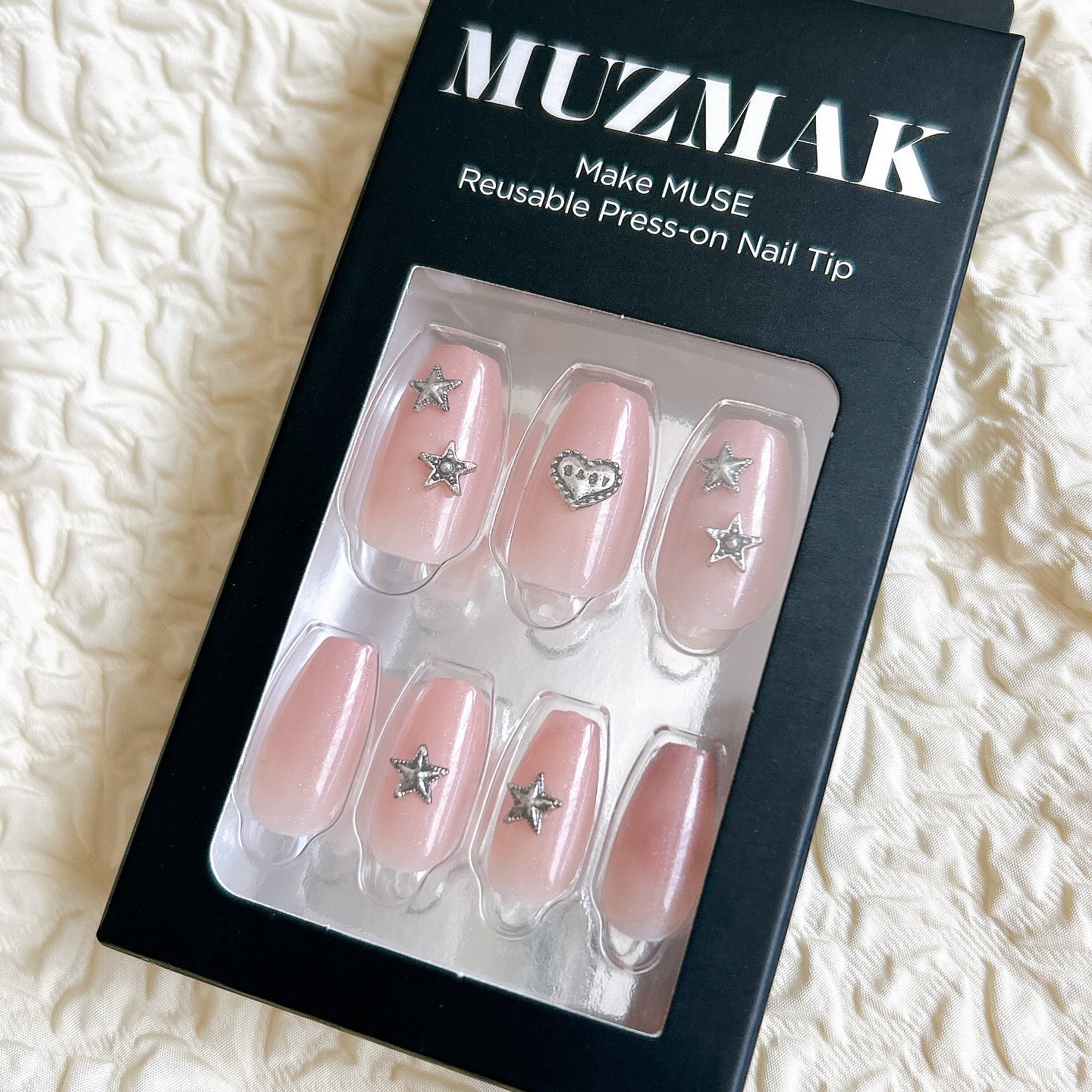 TPUネイルチップ（shape:Coffin）/Muzmak/ネイルチップ・パーツを使ったクチコミ（3枚目）