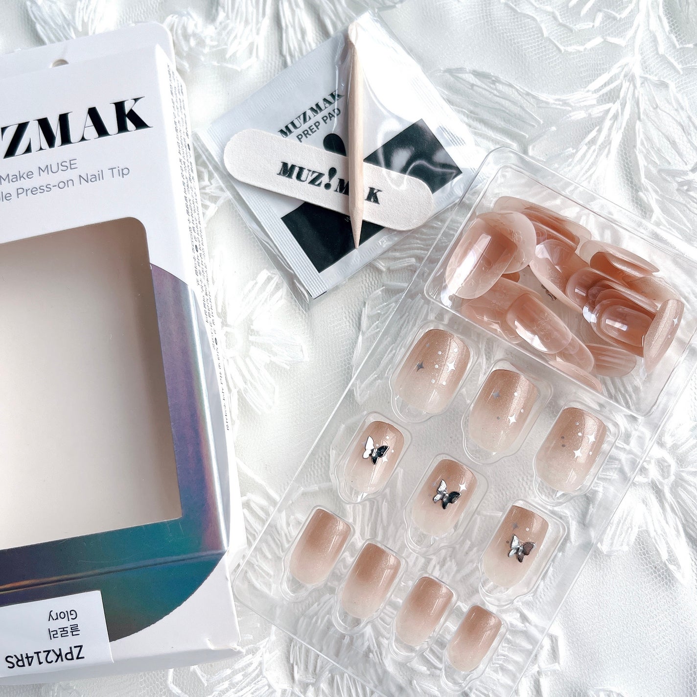 TPUネイルチップ(shape:Almond)/Muzmak/ネイルチップ・パーツを使ったクチコミ(4枚目)