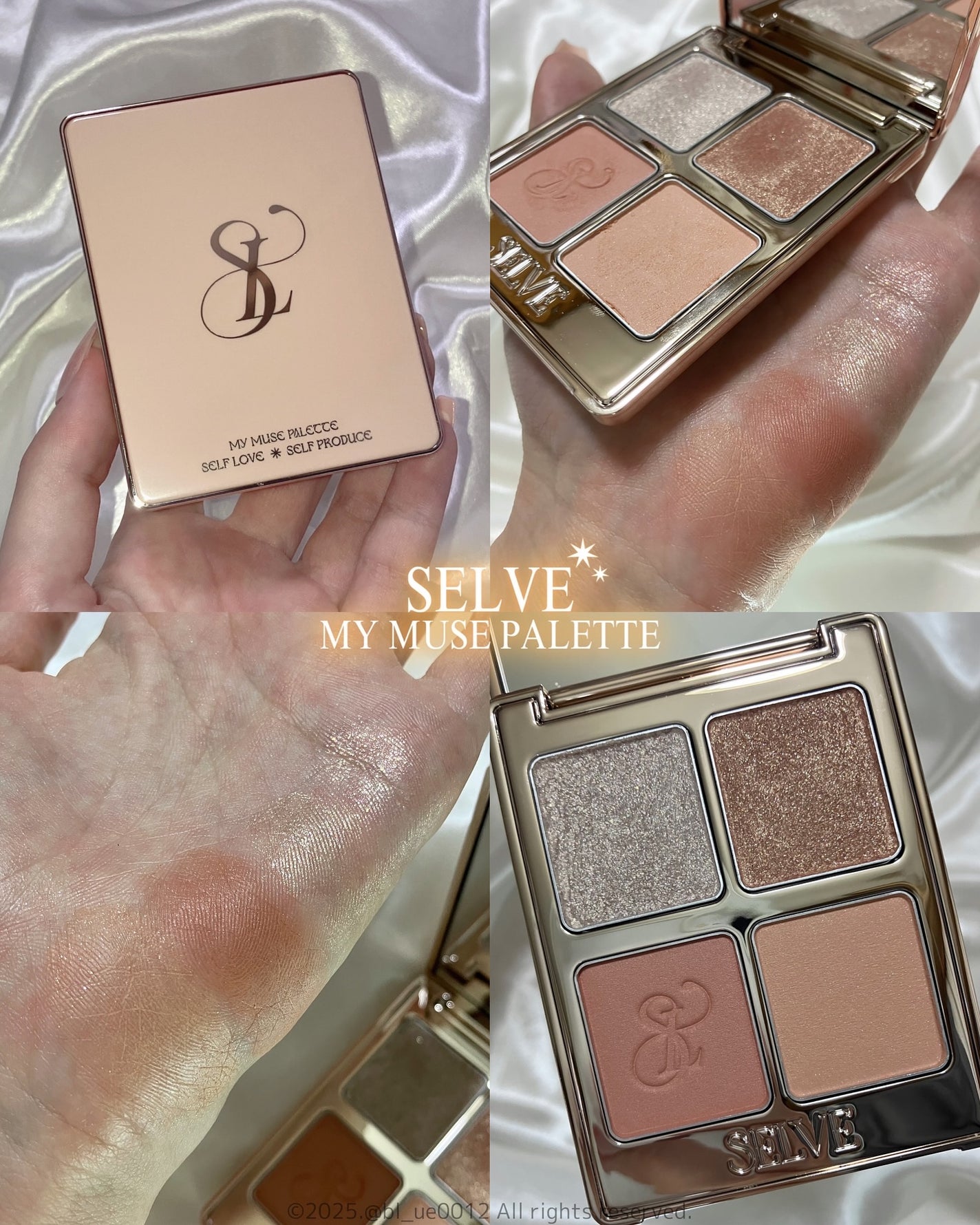 マイミューズパレット/SELVE/アイシャドウパレットを使ったクチコミ(1枚目)