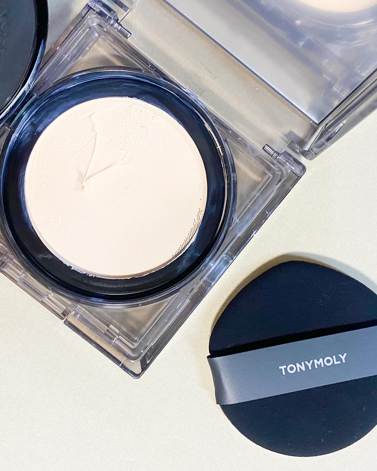 スキントーンフィクシングカバークッション/TONYMOLY/クッションファンデーションを使ったクチコミ（2枚目）