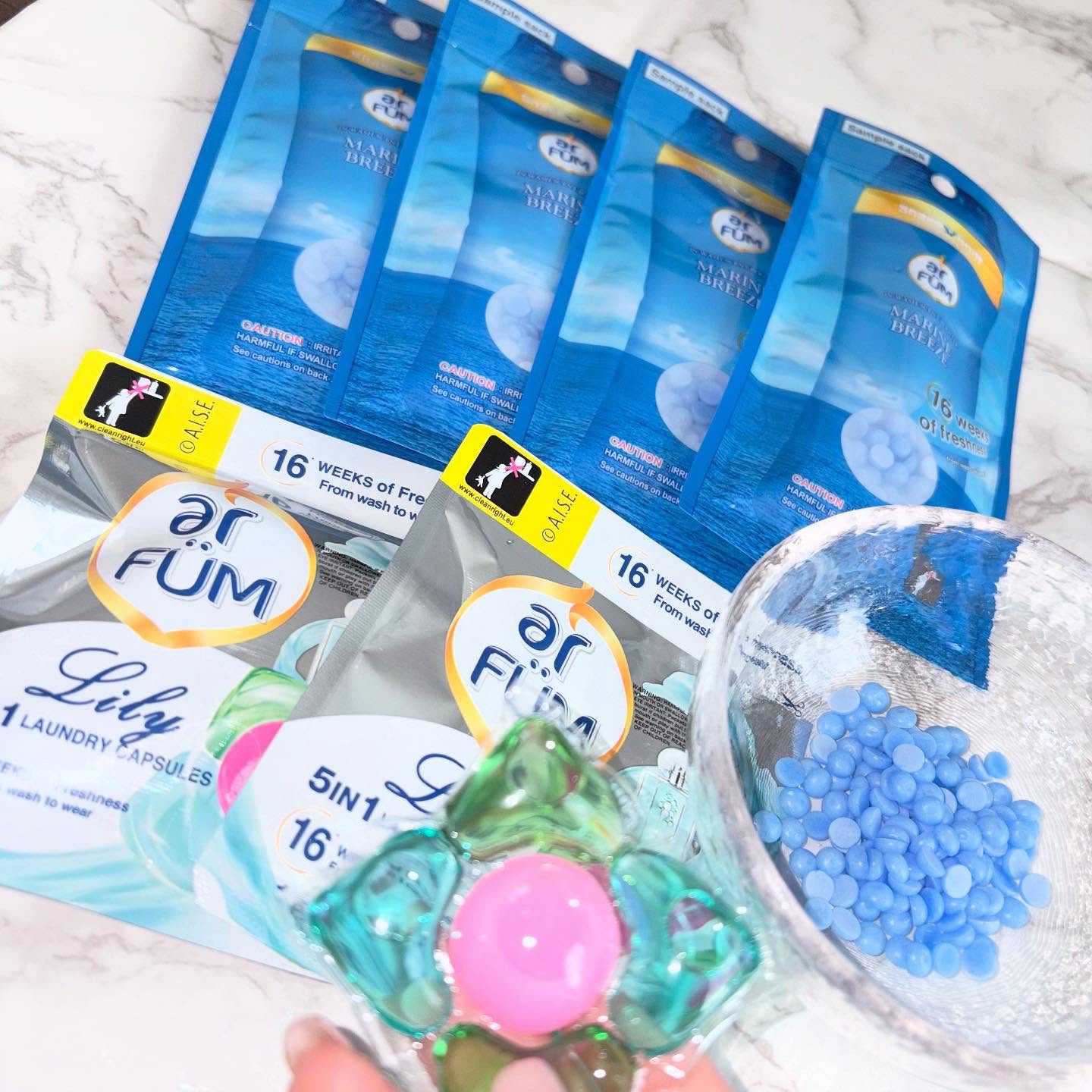 アフューム リリー ランドリーボール/王子製薬/洗濯洗剤を使ったクチコミ（1枚目）