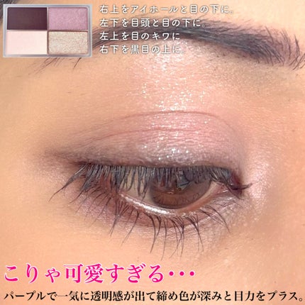 フェイスカラーパレット/チャコット・コスメティクス/アイシャドウパレットを使ったクチコミ(6枚目)